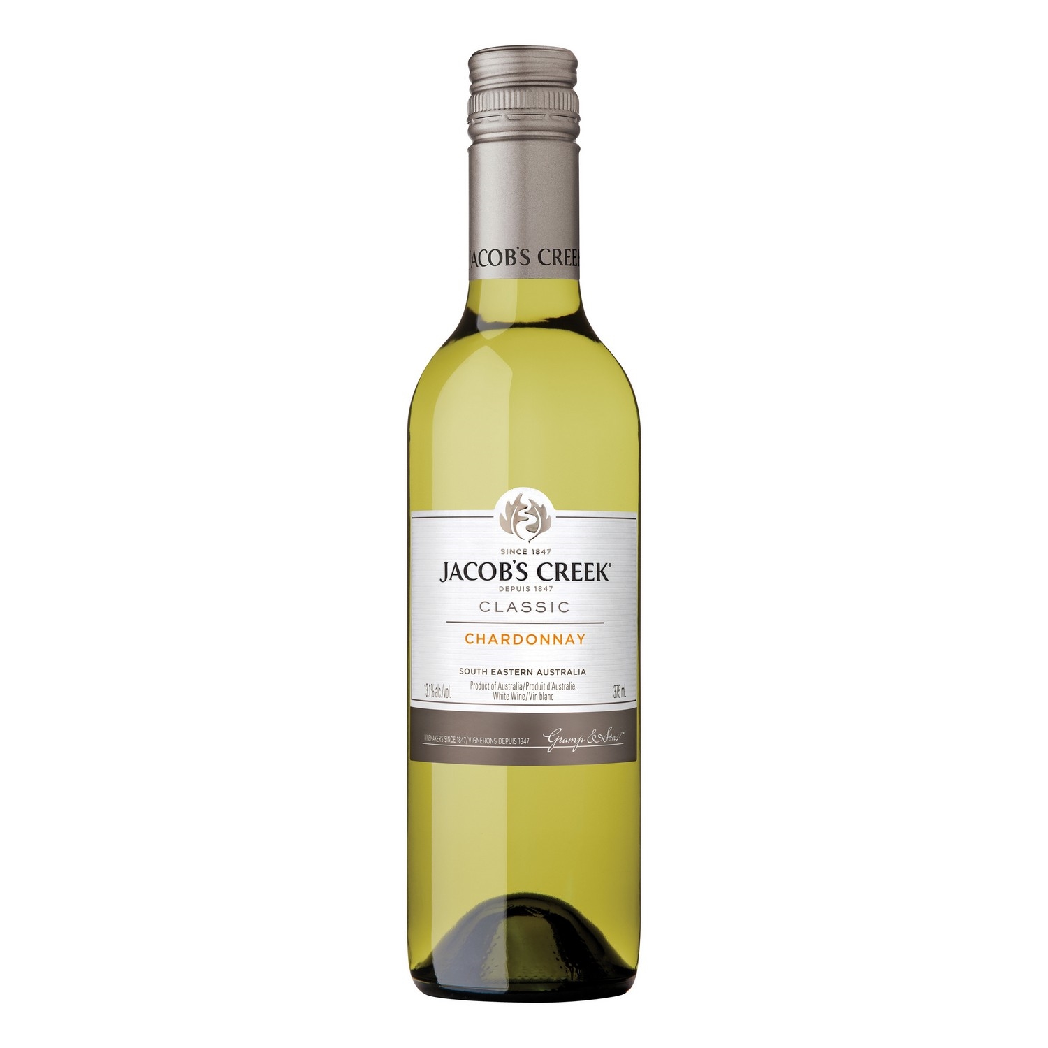 Jacobs creek chardonnay 12,8% 37,5cl