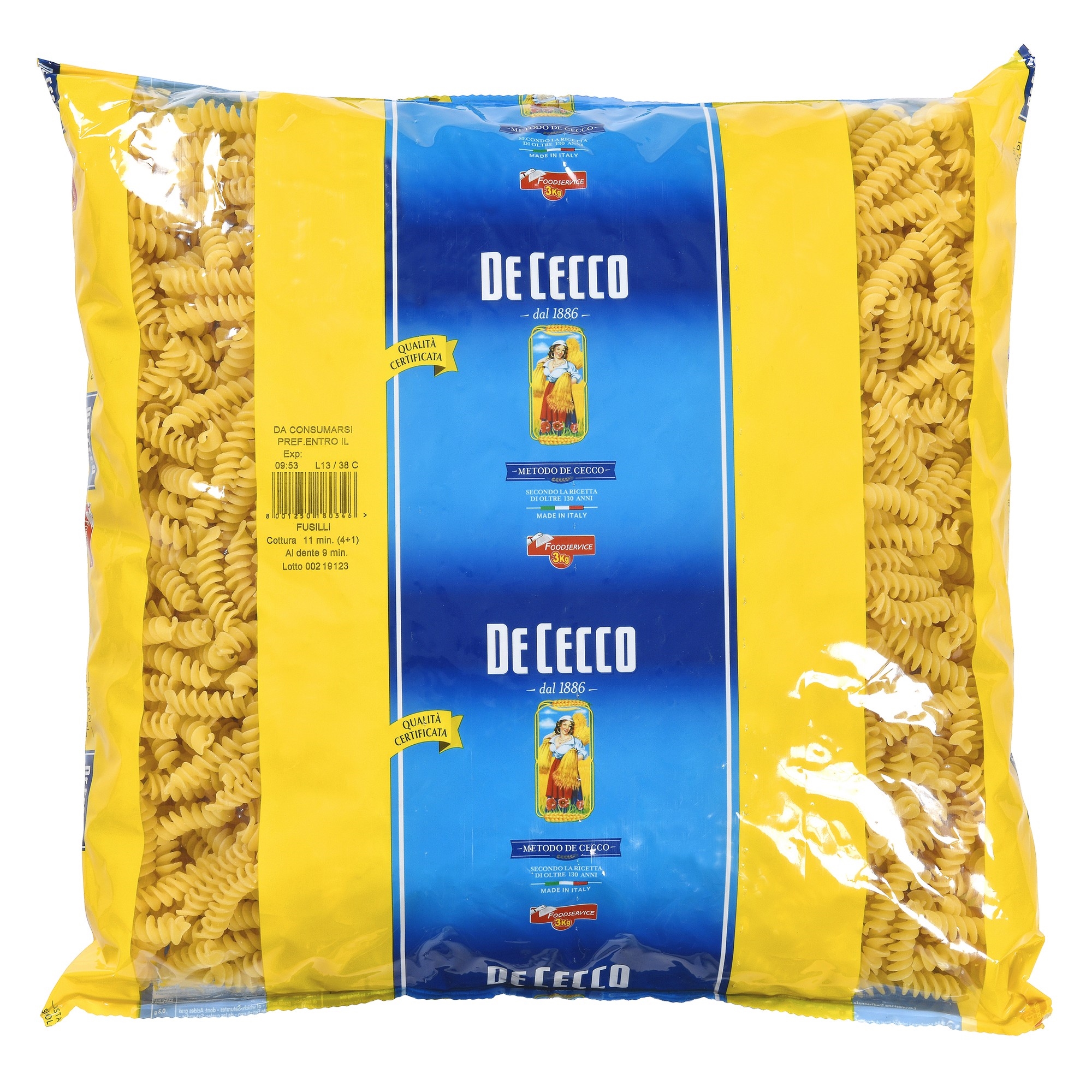 De cecco fusilli        3kg