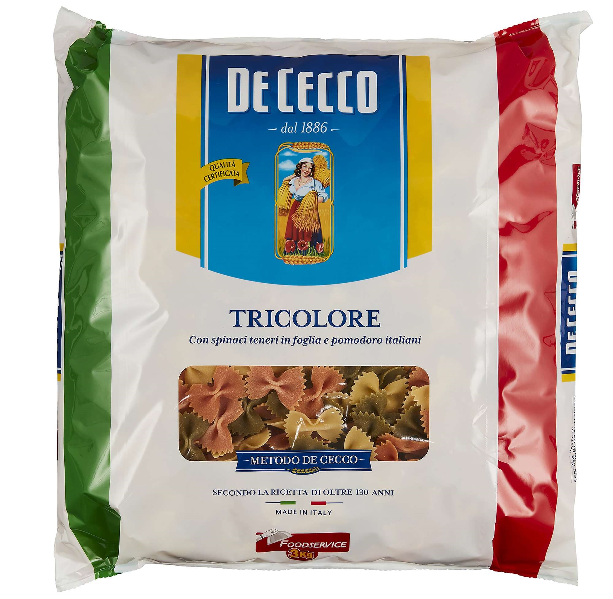 De cecco farfalle tric. 3kg