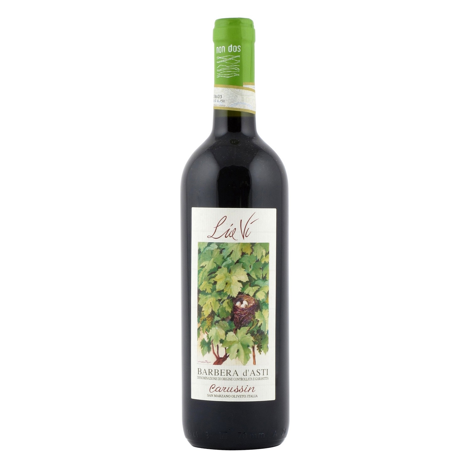 Carussin barbera d asti cru lia vi  13%  75cl