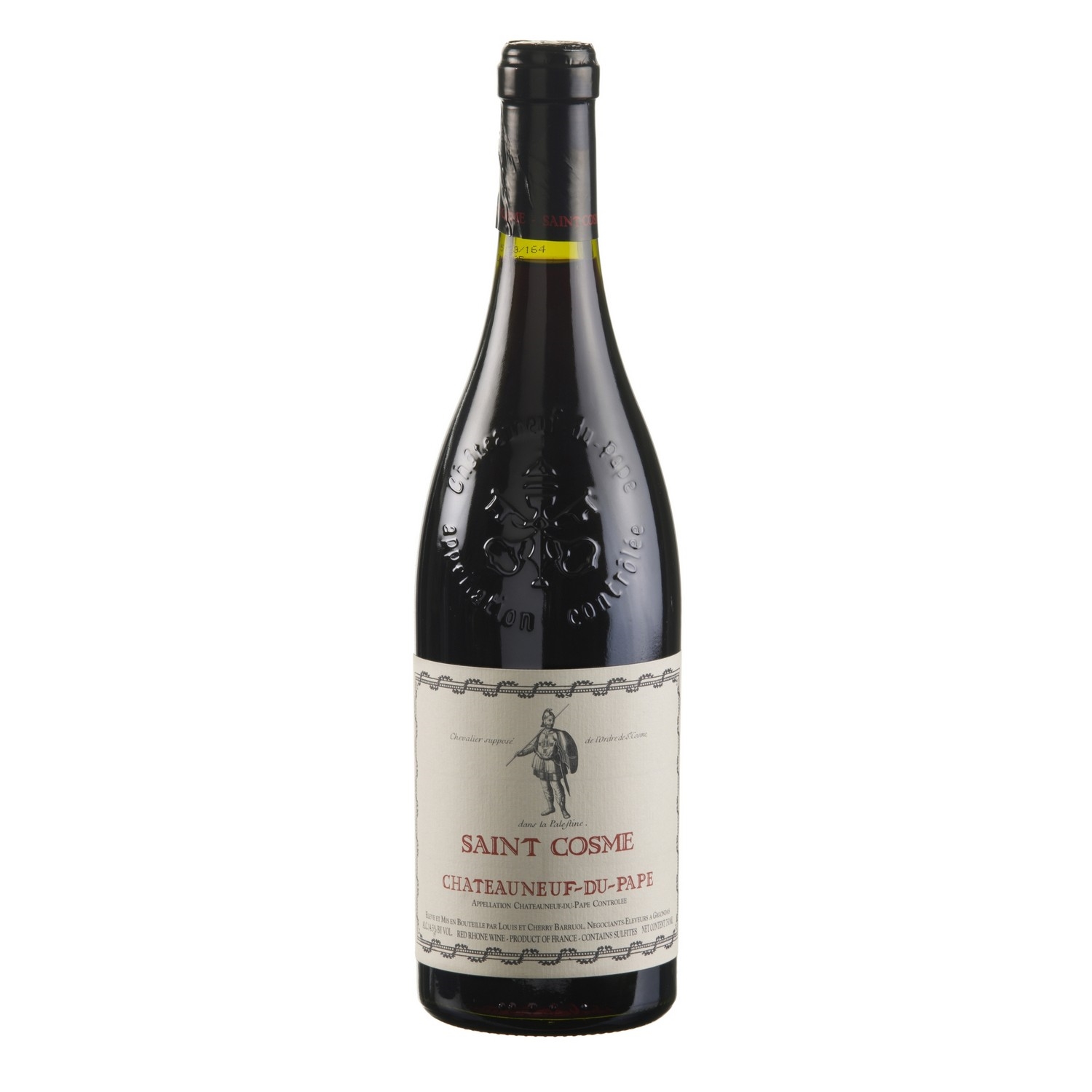 Saint cosme chateauneuf-du-pape 2013 15,5%   75cl