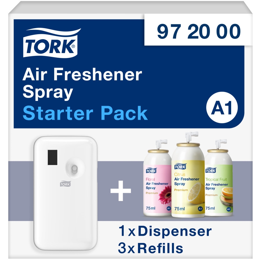 Luftfrisker startpakke (3pk refill) 1stk