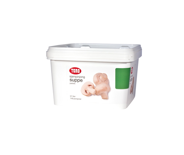 Sjampinjongsuppe pastøs 37l 3,1kg