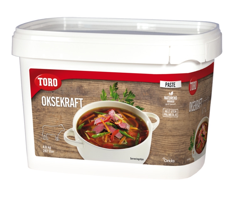 Oksekraft pastøs 282l 4,8kg