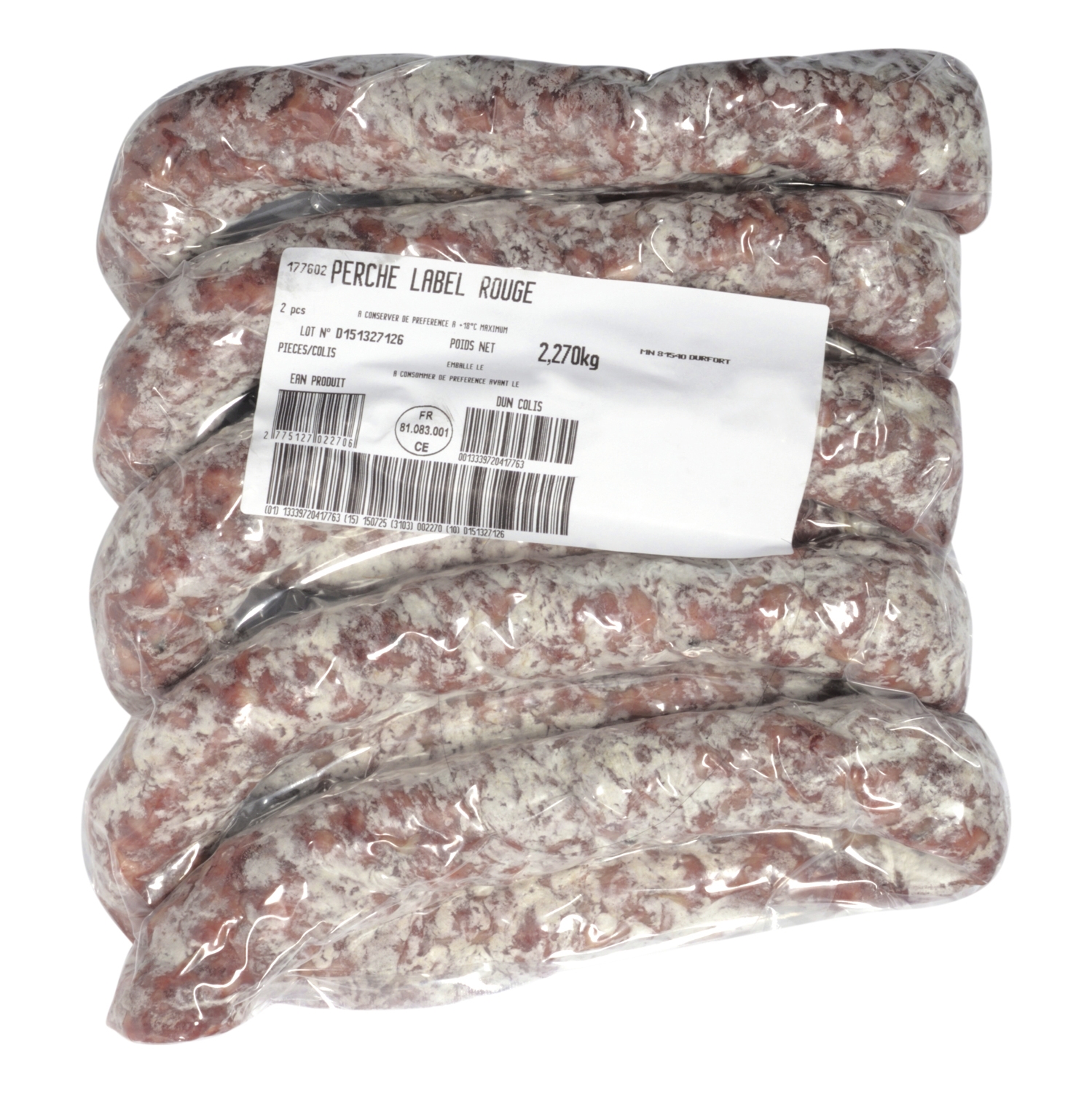Fransk landpølse kg