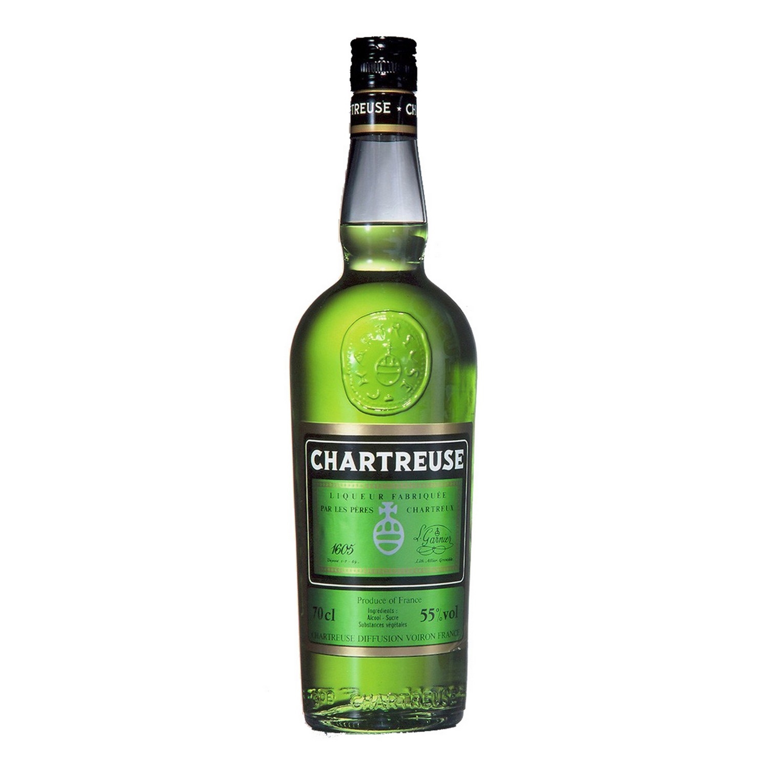 Chartreuse grønn 55% 35cl