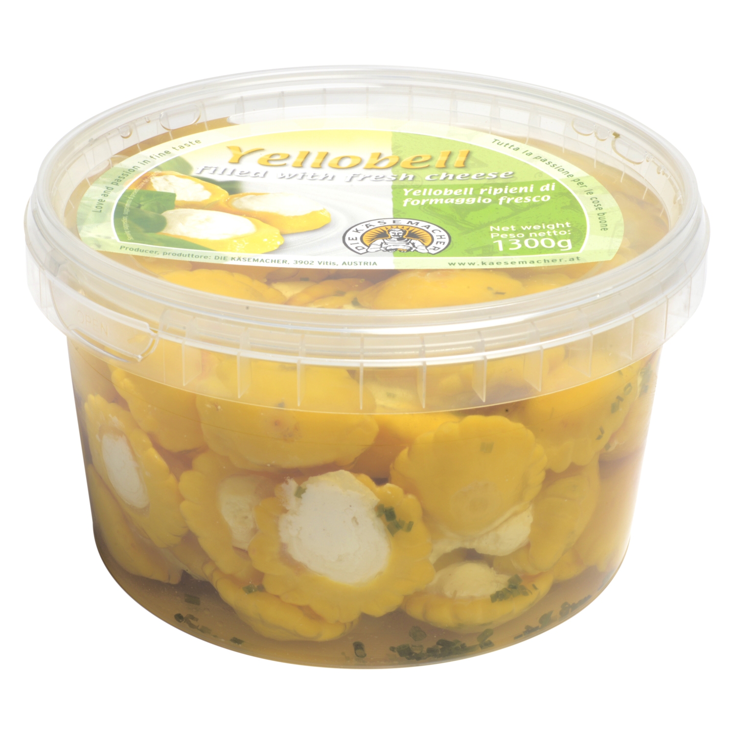 Ostefylte greskar        1300g