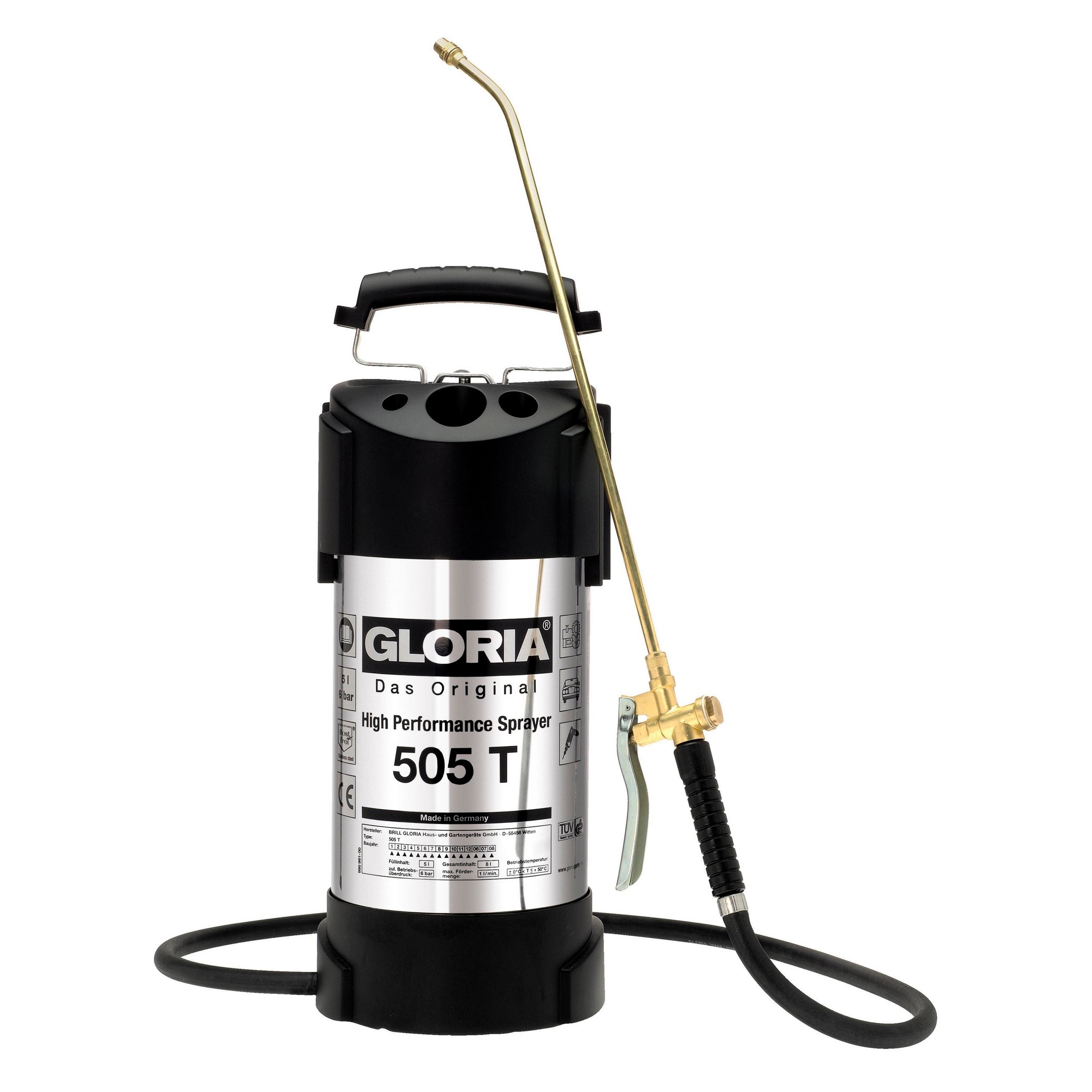 Gloria 141 t lavtrykksprøyte 1stk