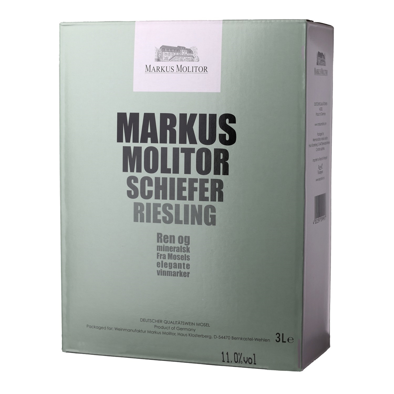 Markus molitor schiefer riesling  11,5%  3l