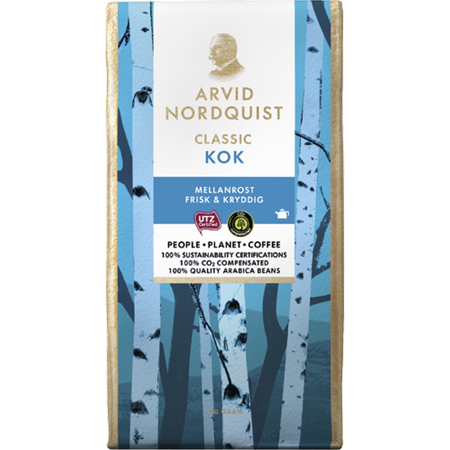 Kaffe kokmalt   500g