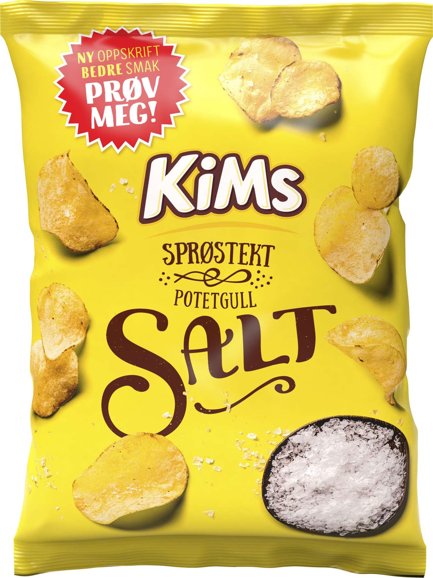 Kims potetgull salt 30g