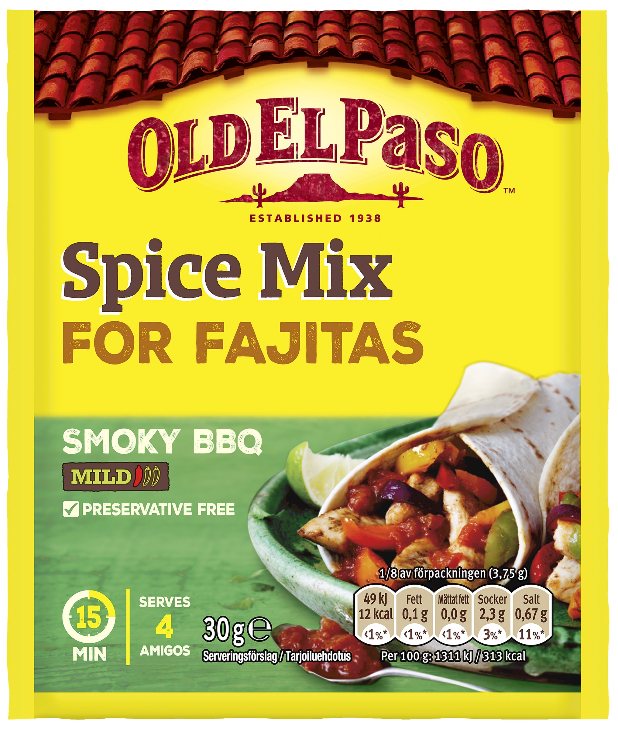 Spice mix fajita   30g
