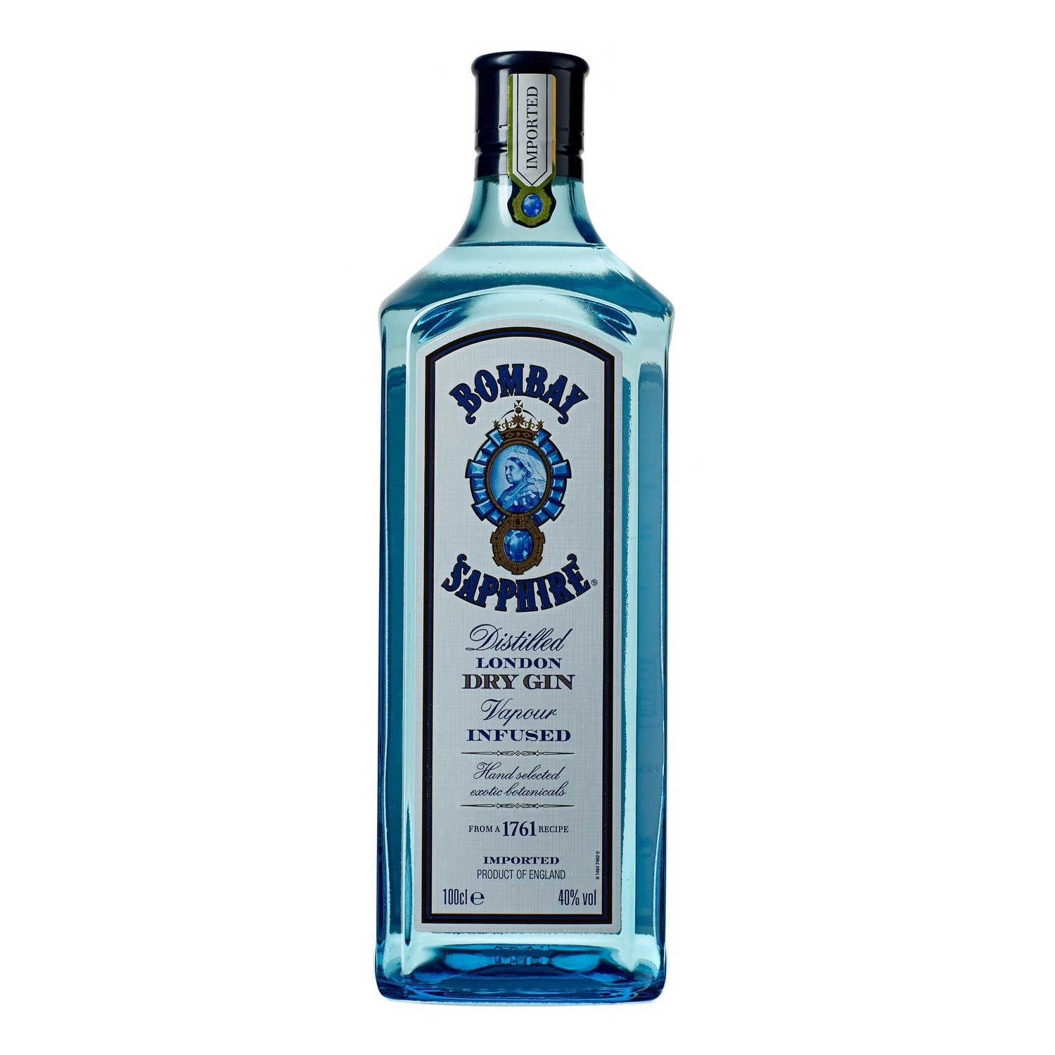 Bombay sapphire london dry 40% 100cl