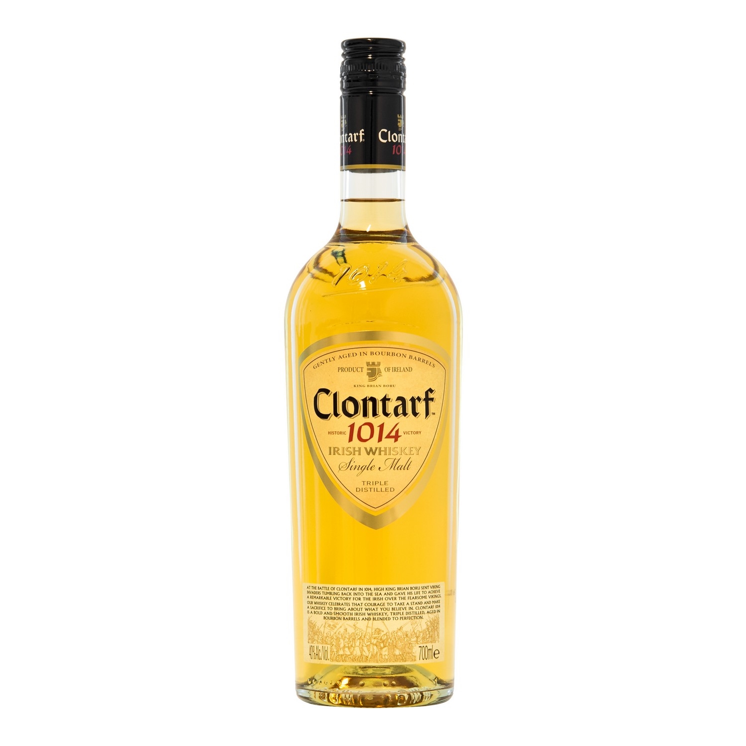 Clontarf single malt whiskey 40% 70cl