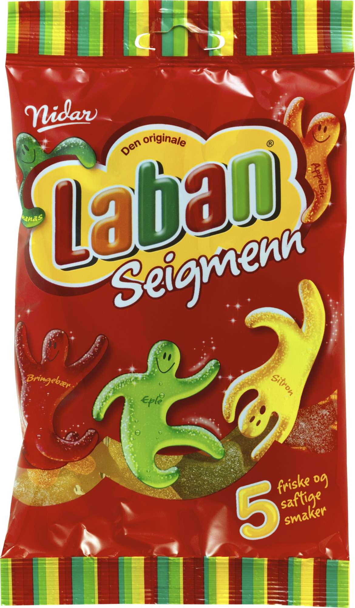 Laban seigmenn (chewy sweets)  150g