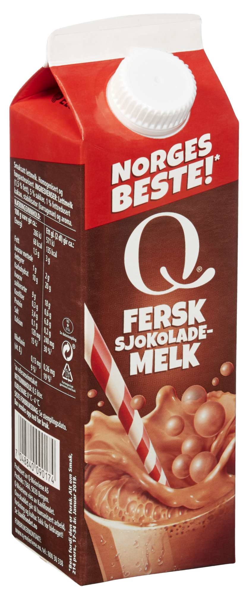 Sjokolademelk 500ml