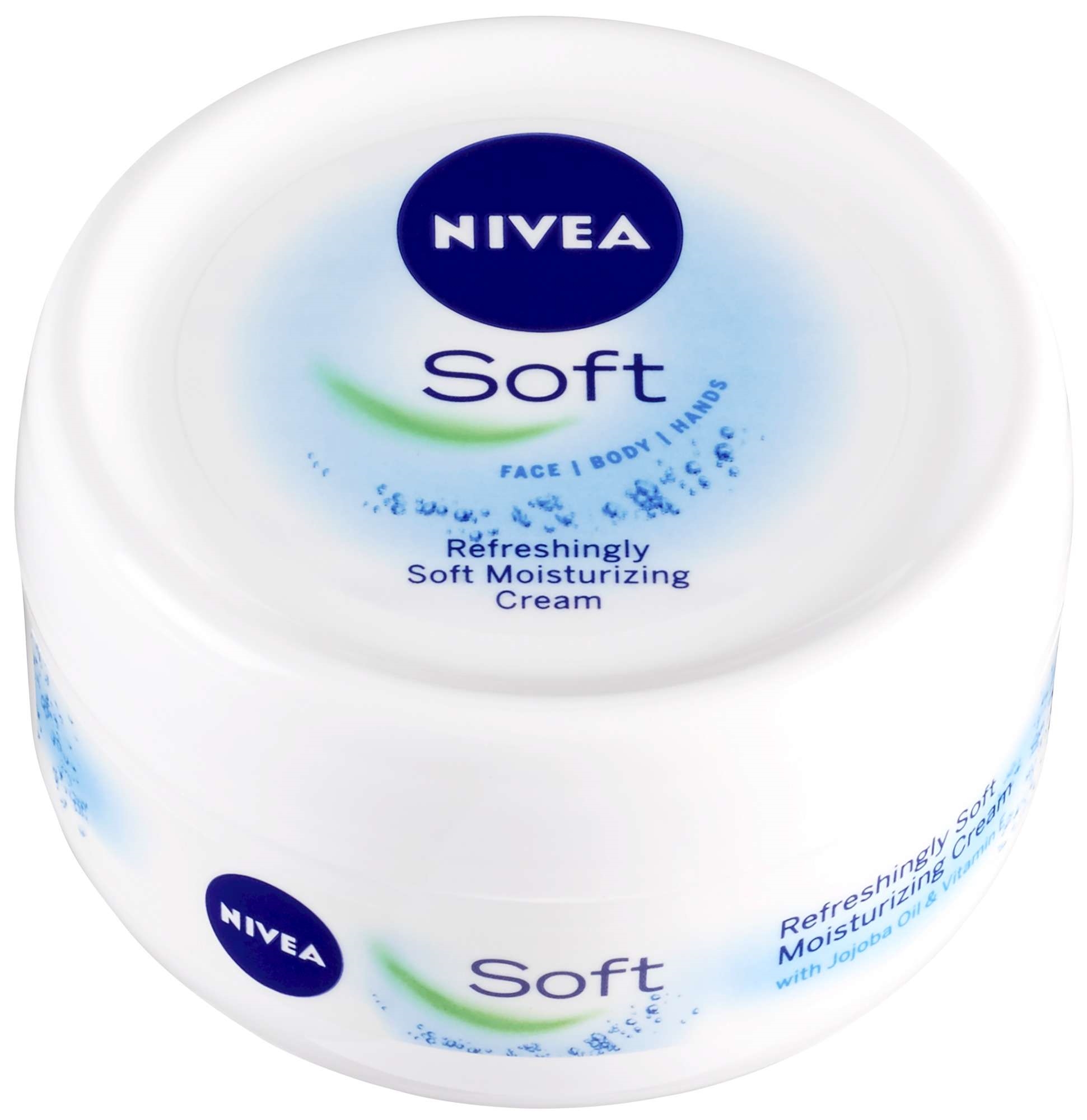 Nivea soft body&face cream 200ml 3stk