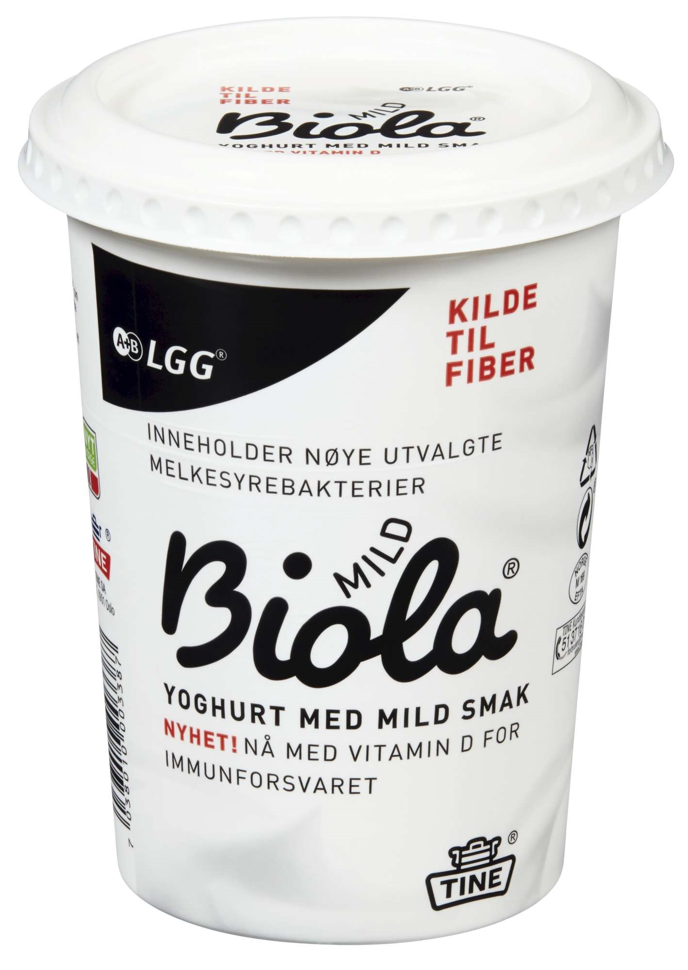 Biola yoghurt mild fiber    500g
