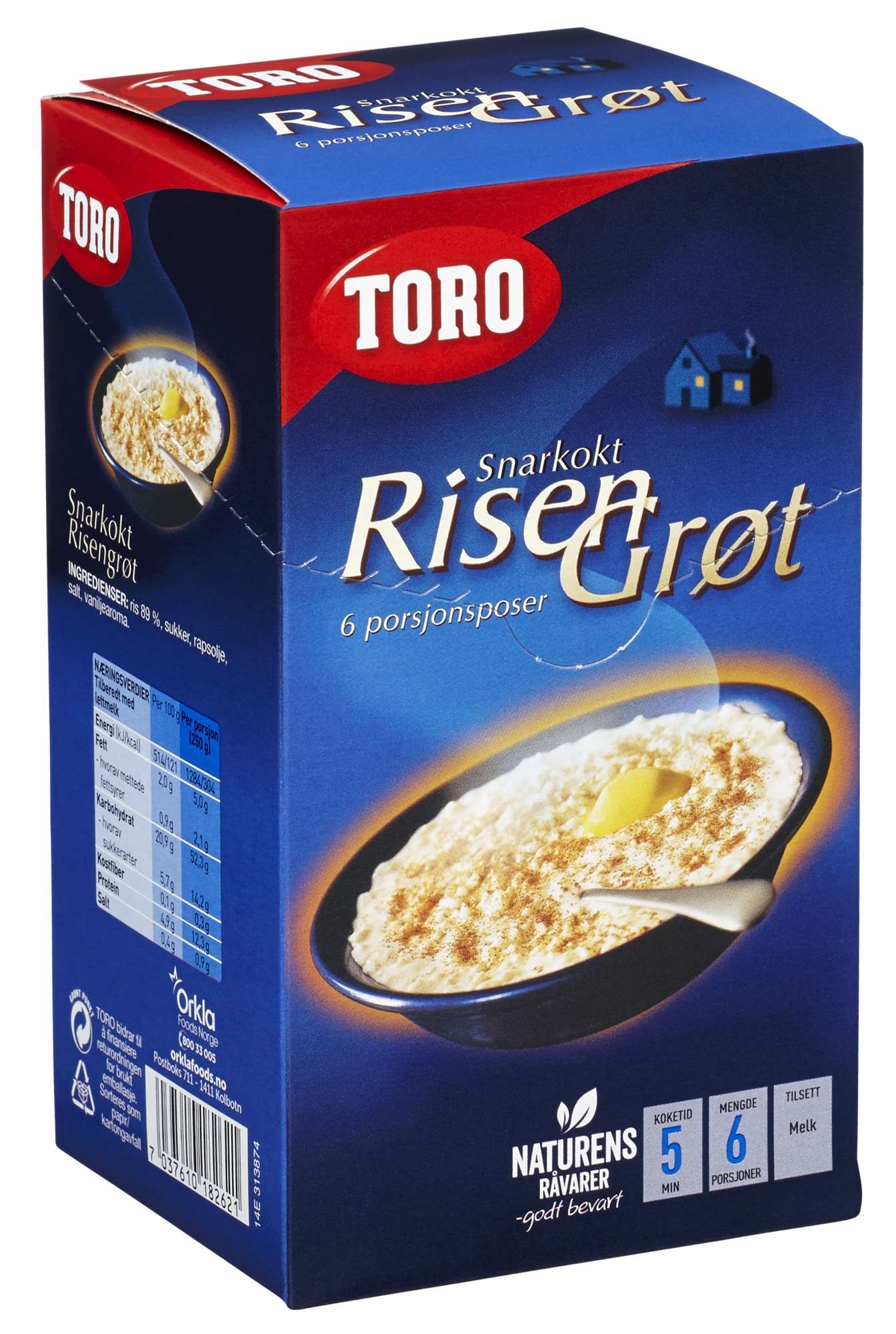 Risengrøt snarkokt  6-pk       234g