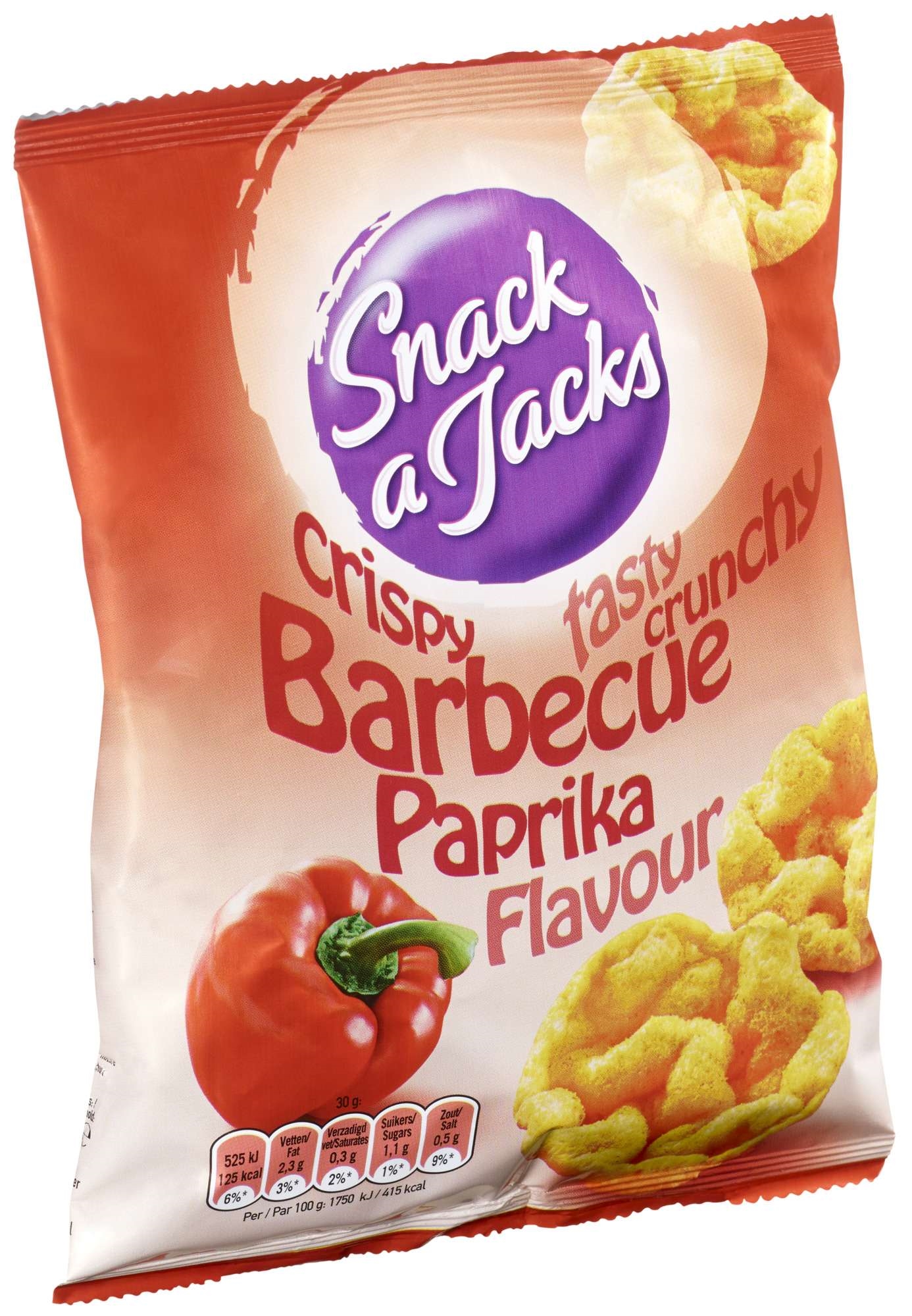 Riskake bbq snack a jack 30g
