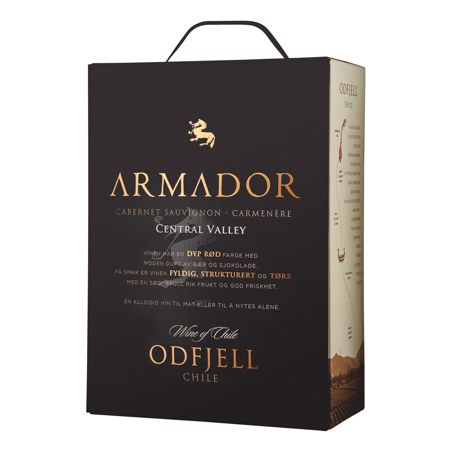 Odfjell armador cabernet sauvignon carmenere  13,5%  3l