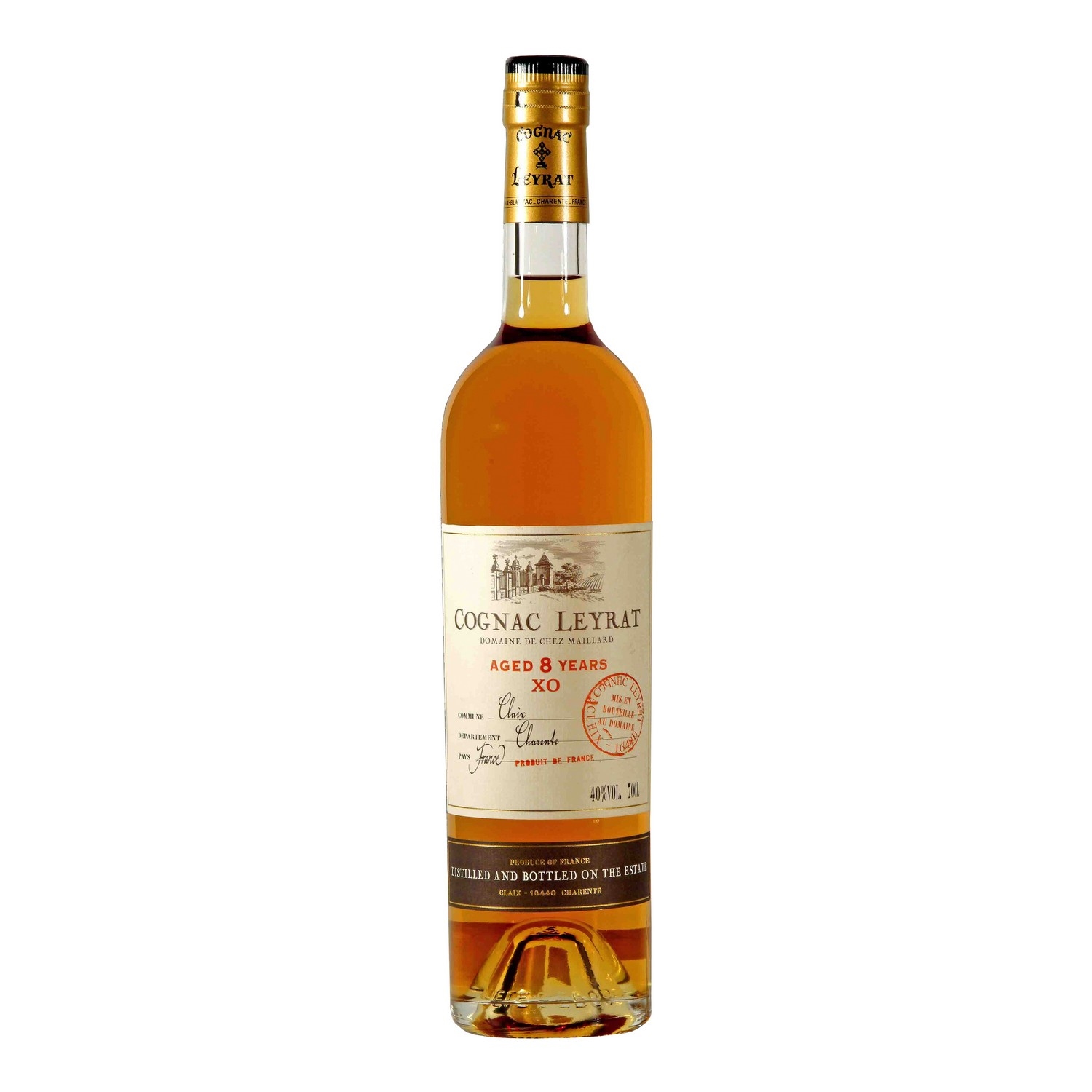 Leyrat fins bois xo aged 8 years  40%  70cl
