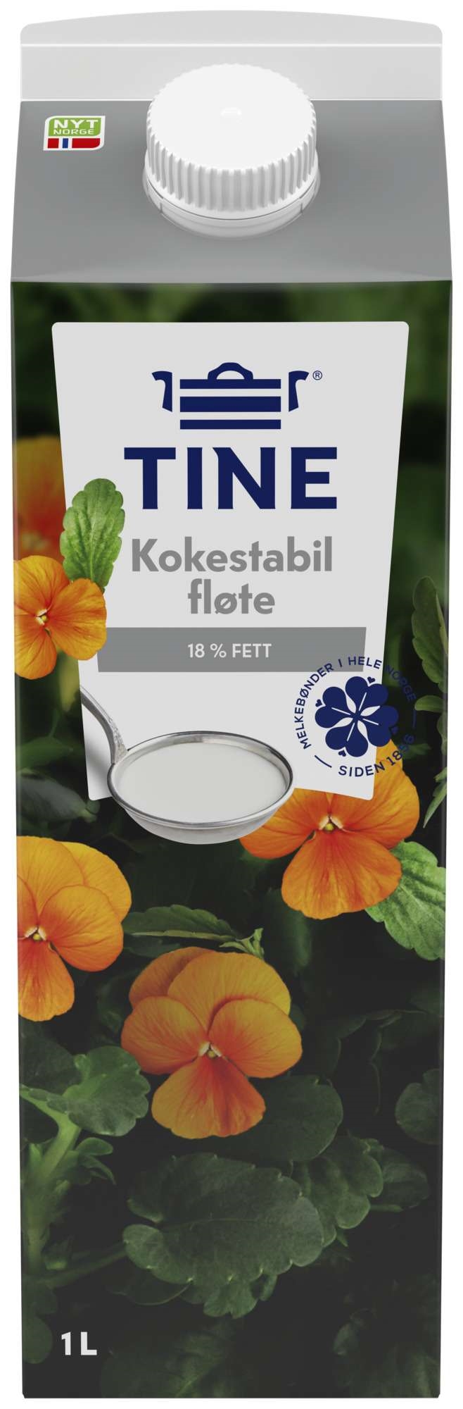 Fløte kokestabil 18%   1l