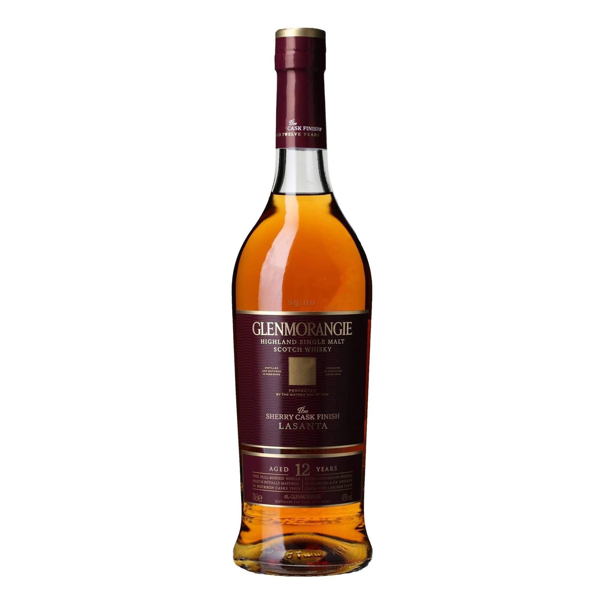 Glenmorangie the lasanta 12 years old  43%  70cl