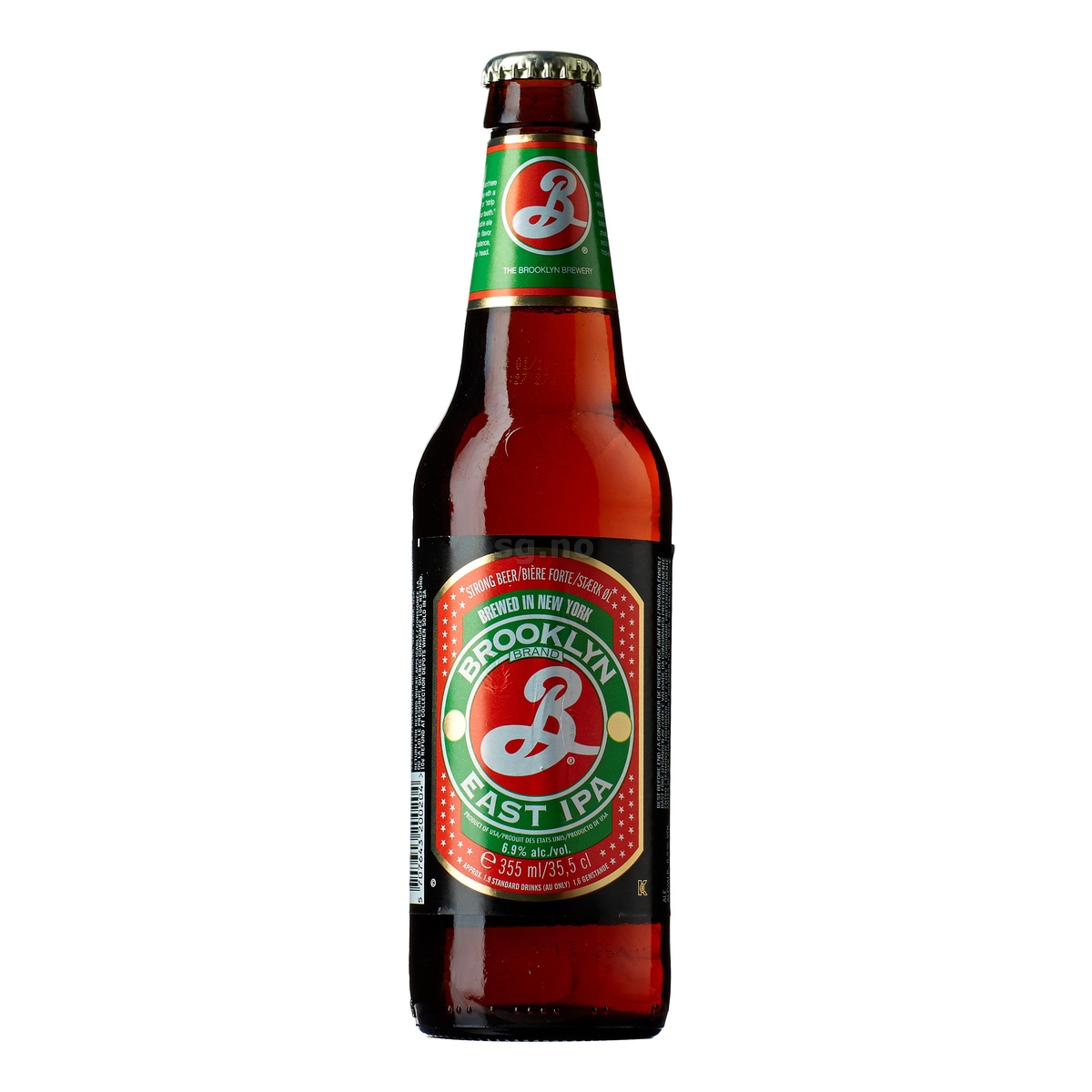 Brooklyn east india pale ale   6,9%   24x35,5cl