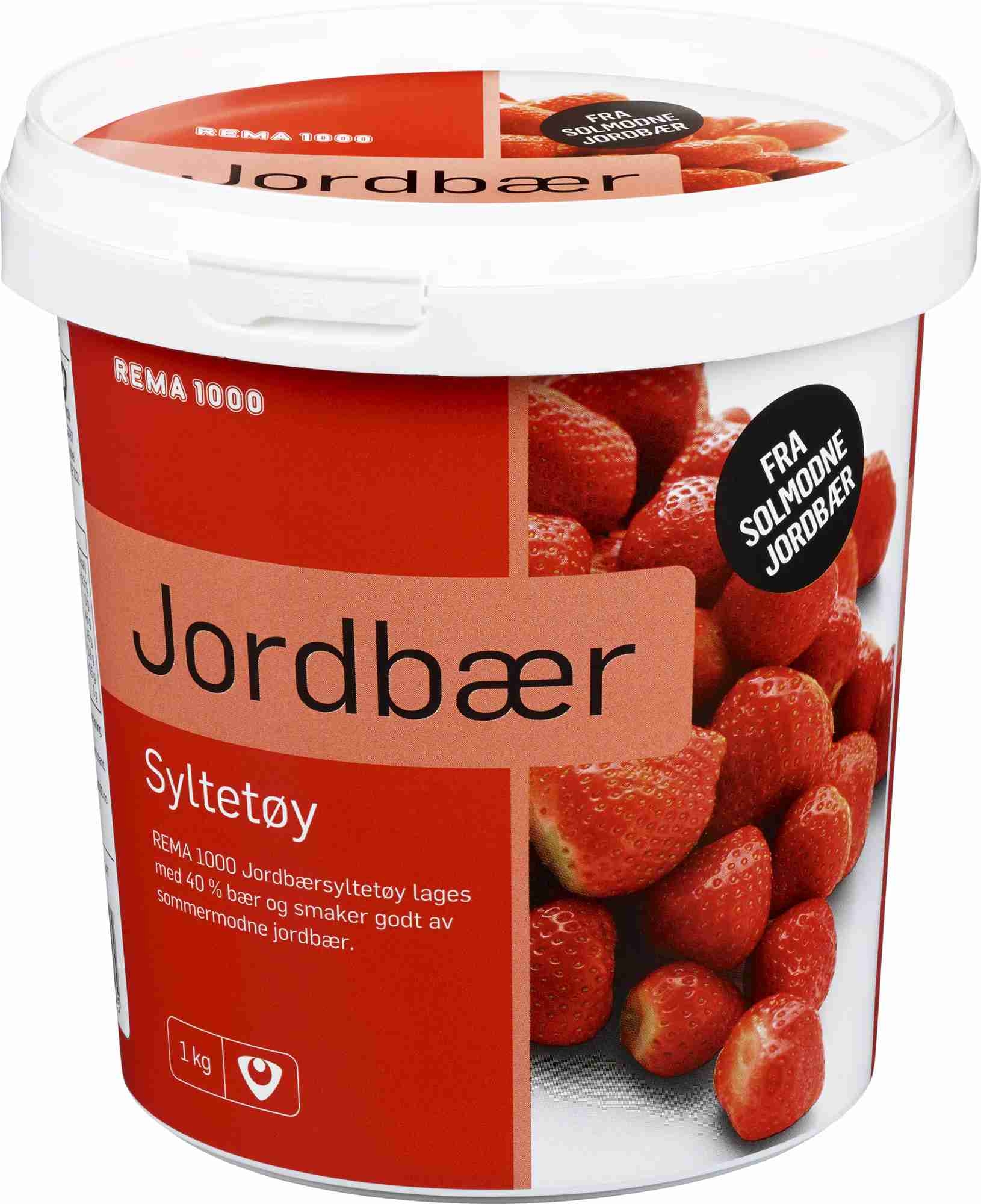 Rema 1000 jordbærsyltetøy 1kg