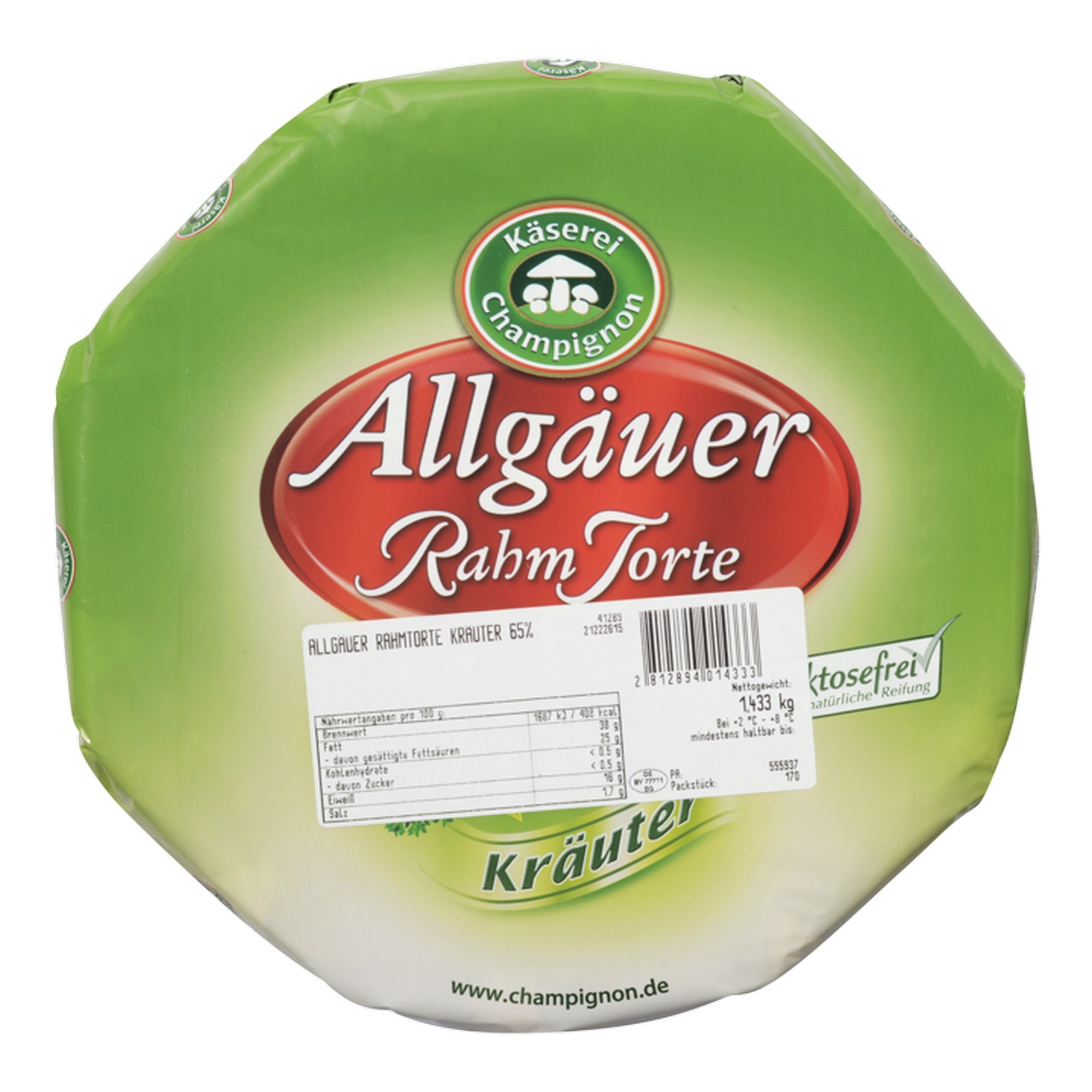 Brie m/urter ca1,5 kg