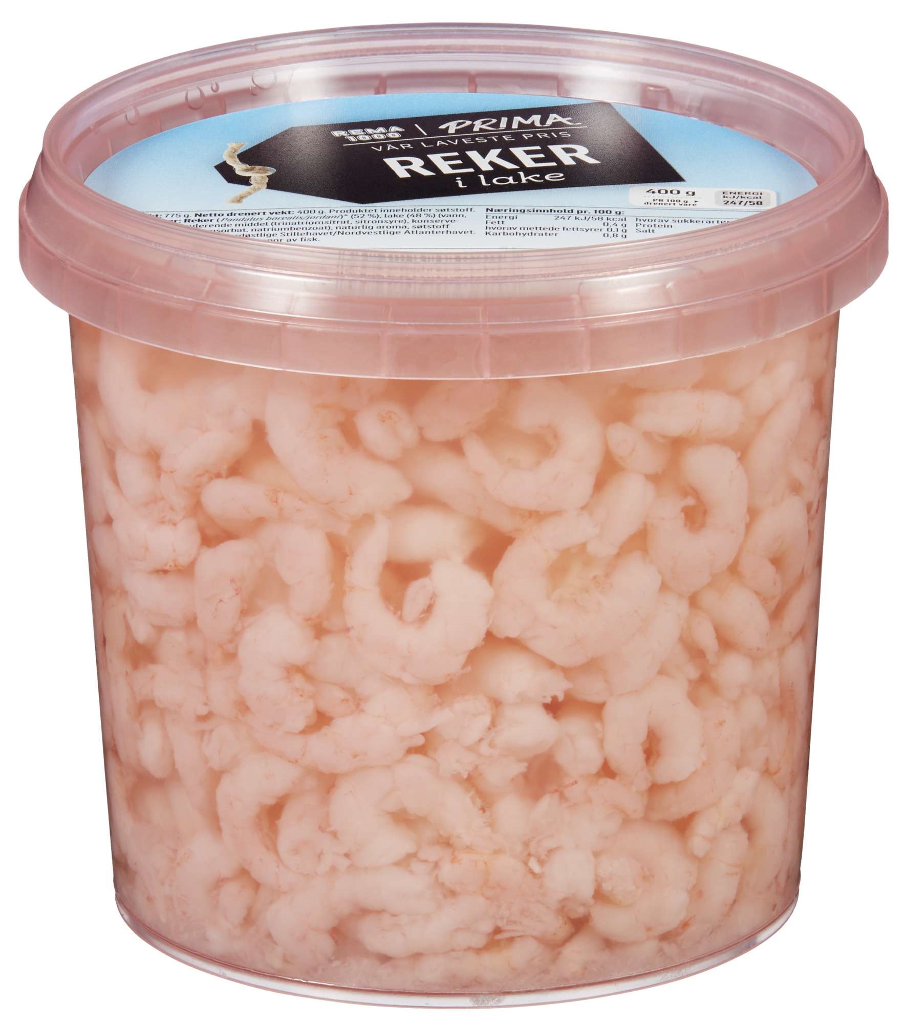 Reker i lake 400g