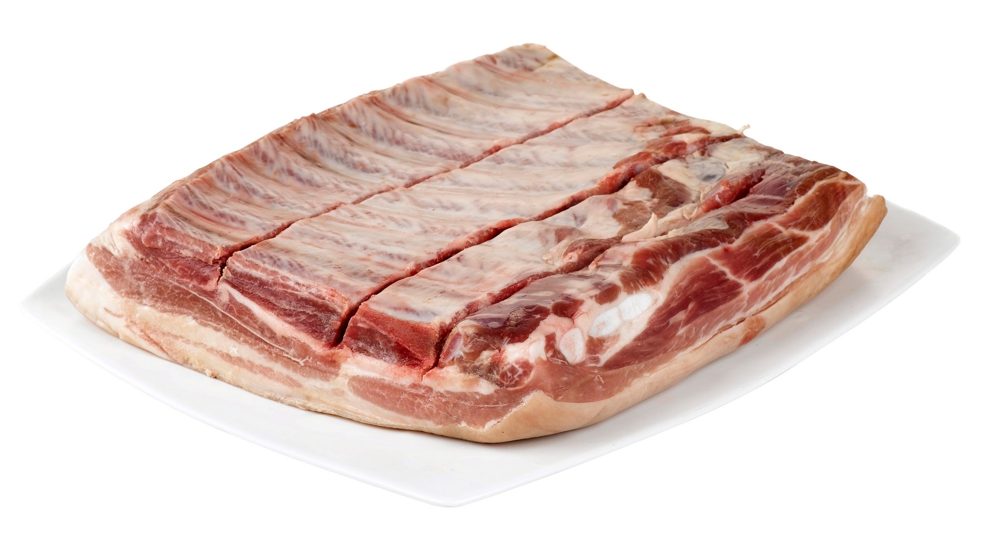Rib w/knuckles scored rind appr.12kg/crt   kg