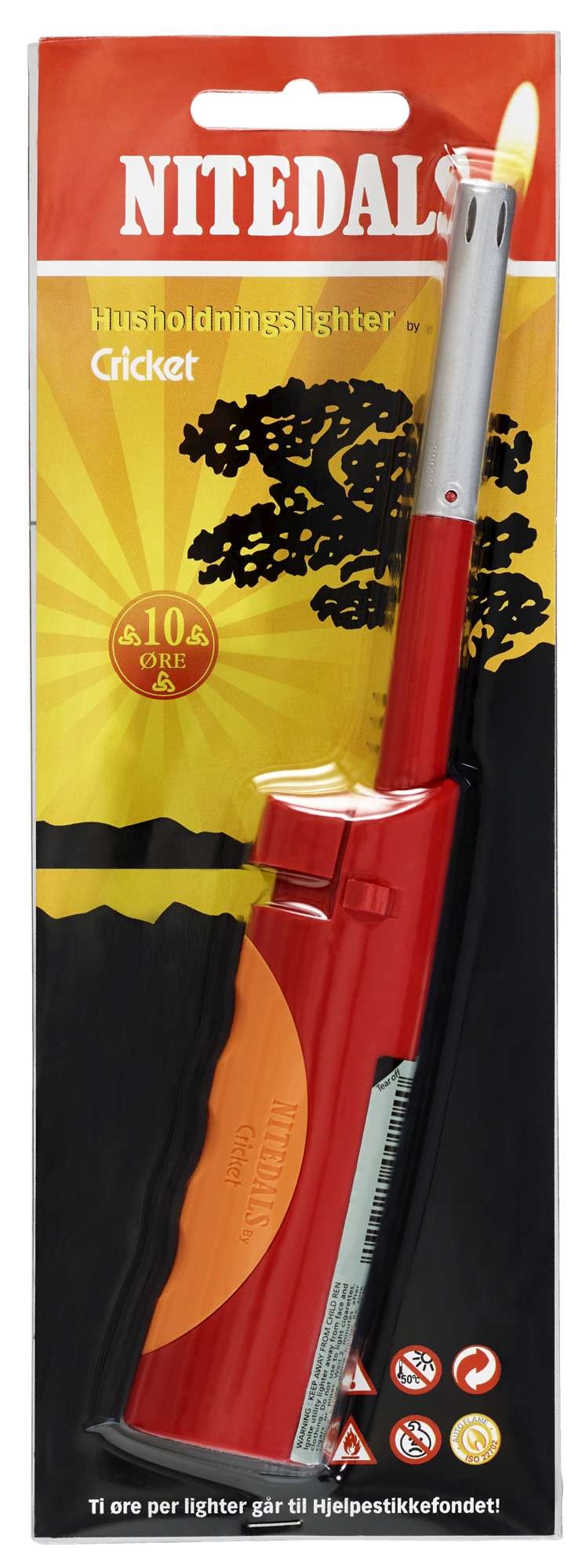 Cricket husholdningslighter stk