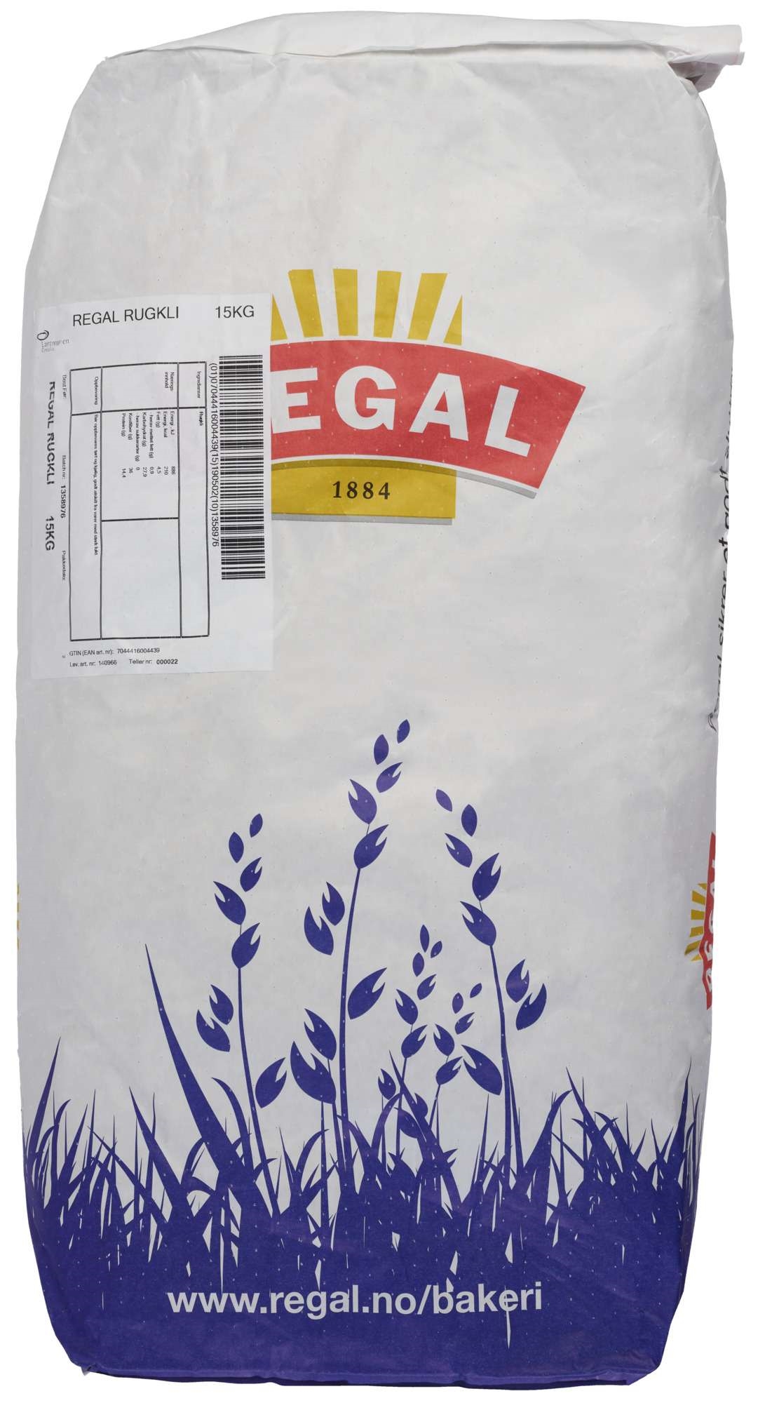 Rye bran   15kg