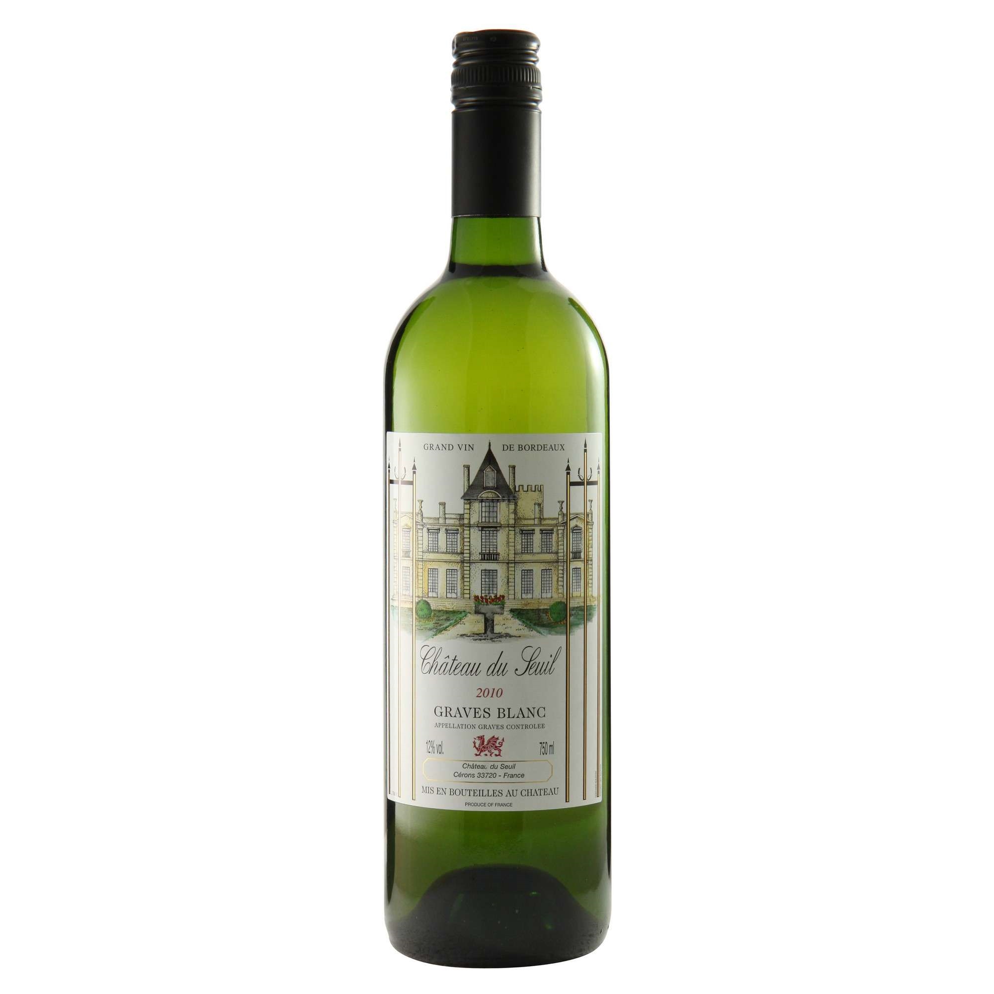 Ch. du seuil graves blanc 13% 75cl