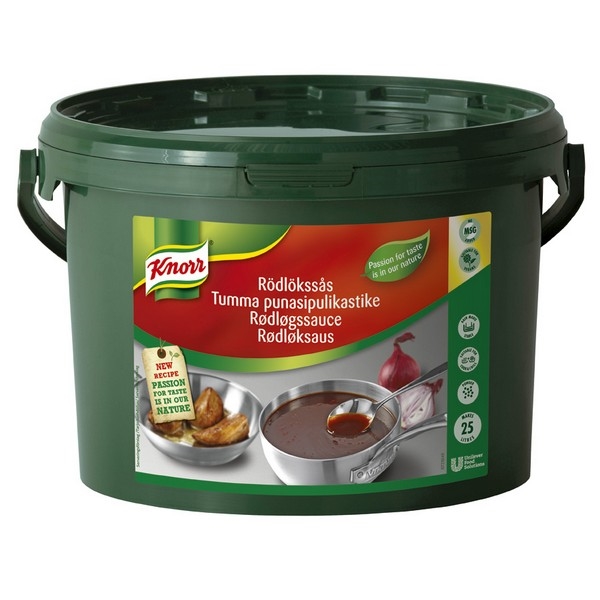 Rødløksaus pulver 25l