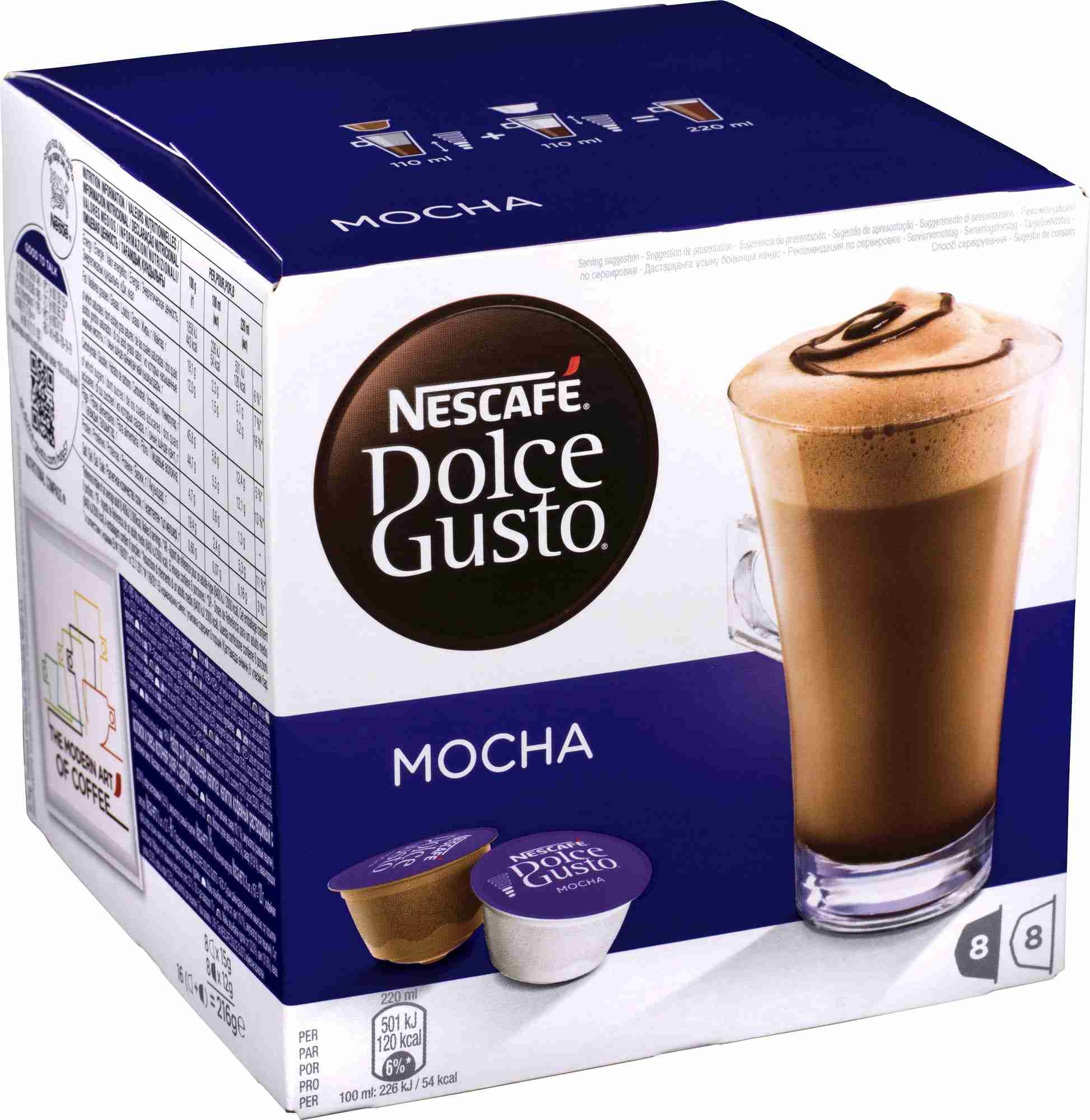 Dolce gusto mocca 3x216g