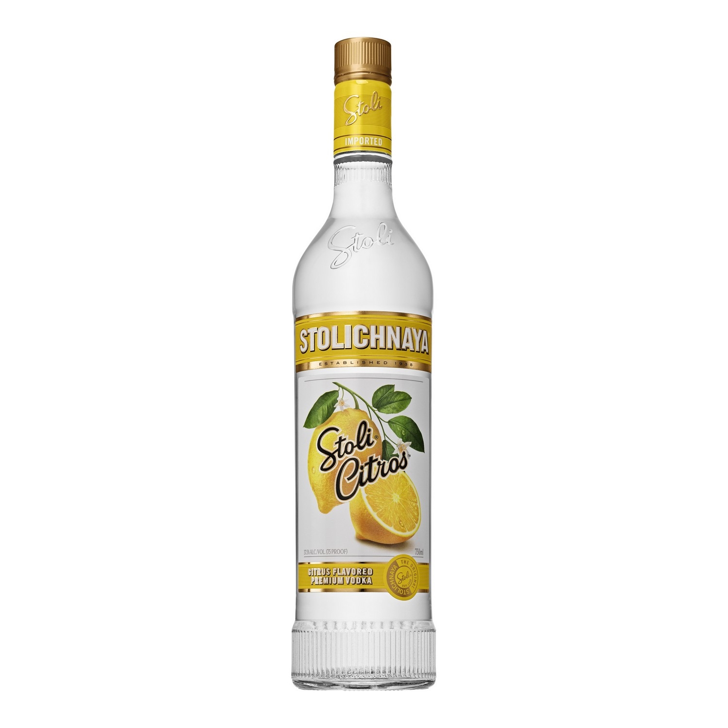 Stolichnaya citros 37,5% 70cl