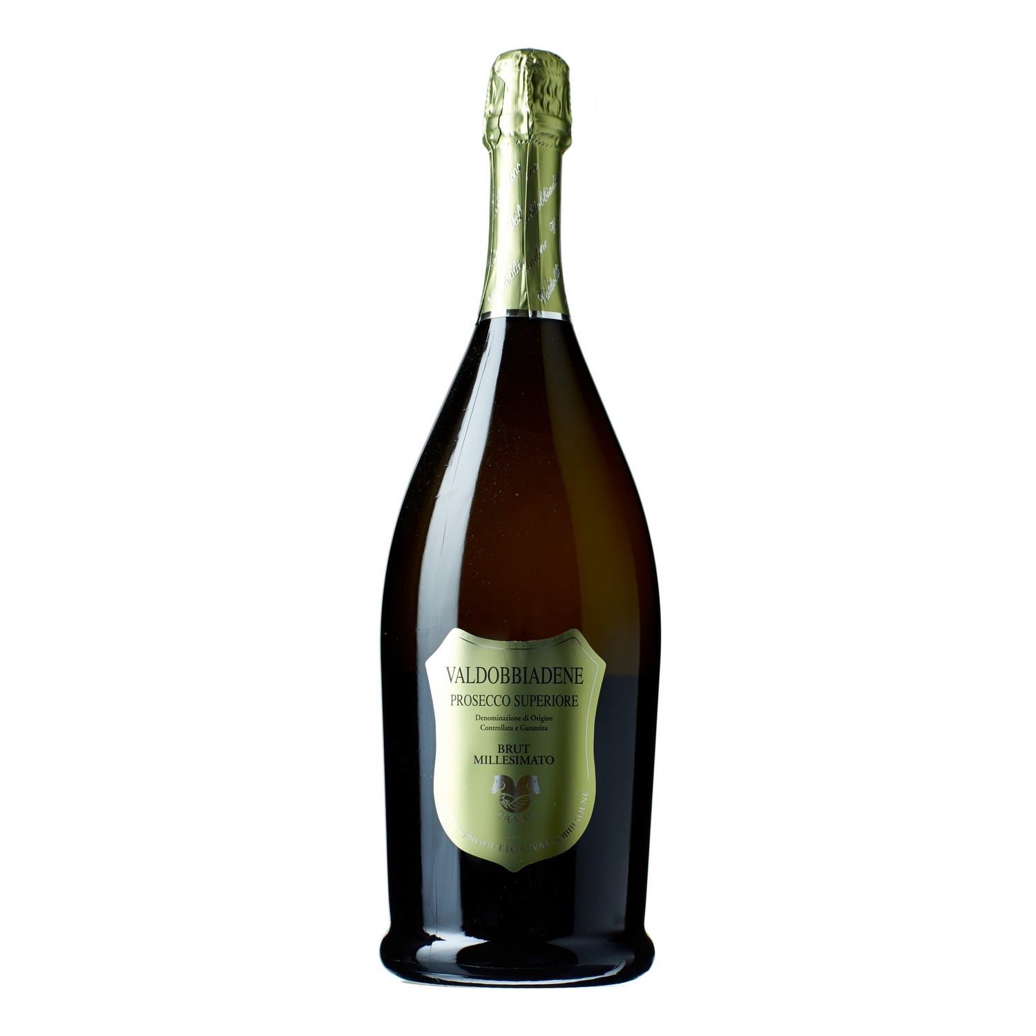 Prosecco di valdobbiadene brut   11%  1,5l