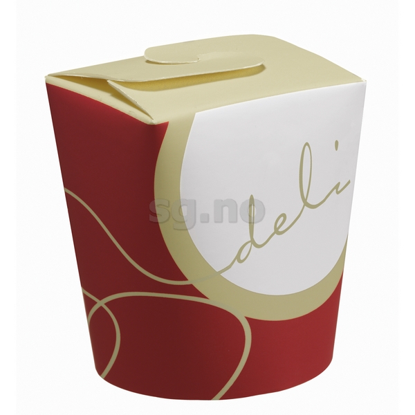Ethnic food beaker 529ml deli 50pce