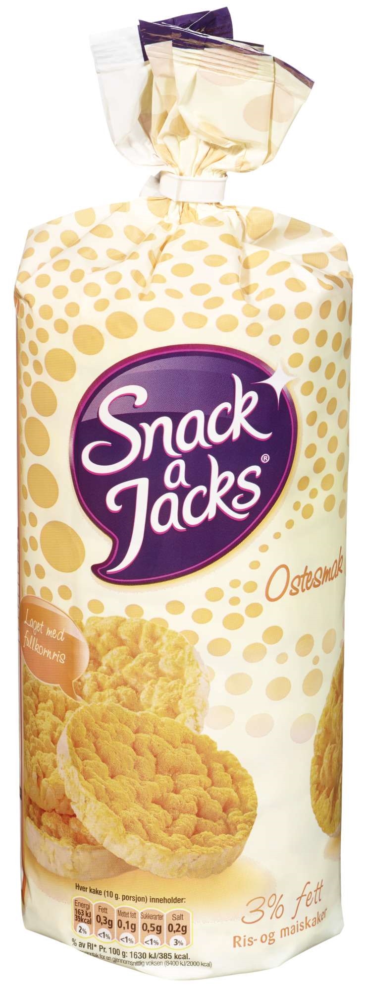 Rice cake, cheese, snack a jack 120g
