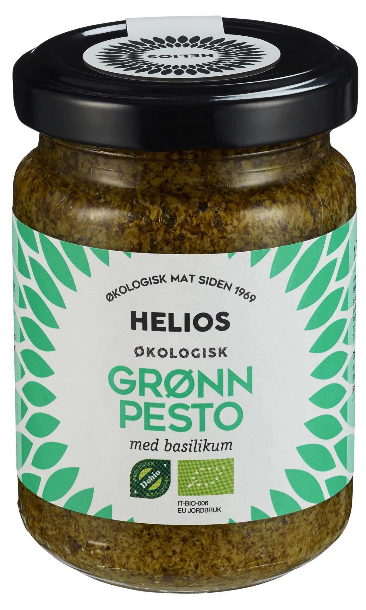 Pesto grønn økol.    130g