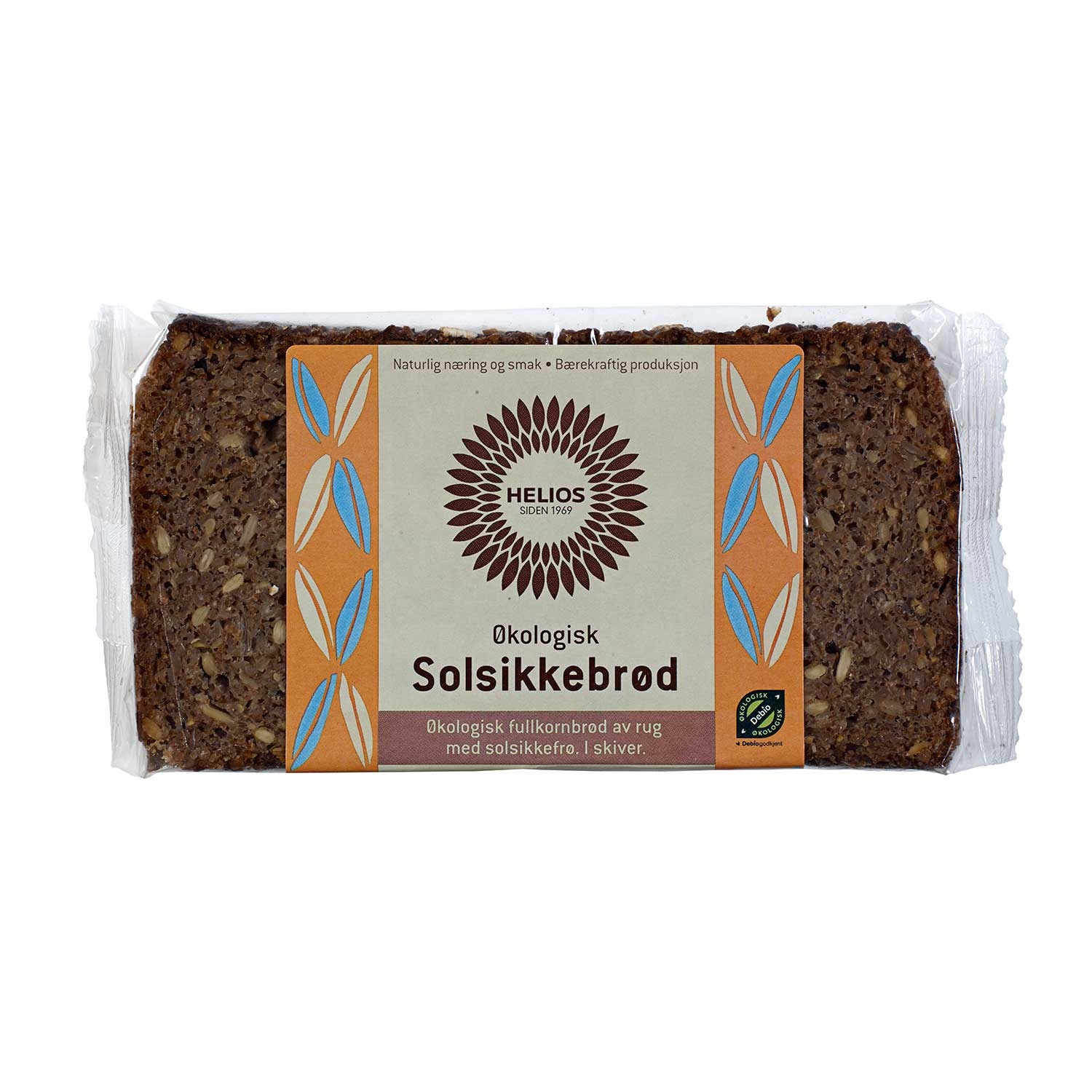 Solsikkebrød skivet økol. 500g