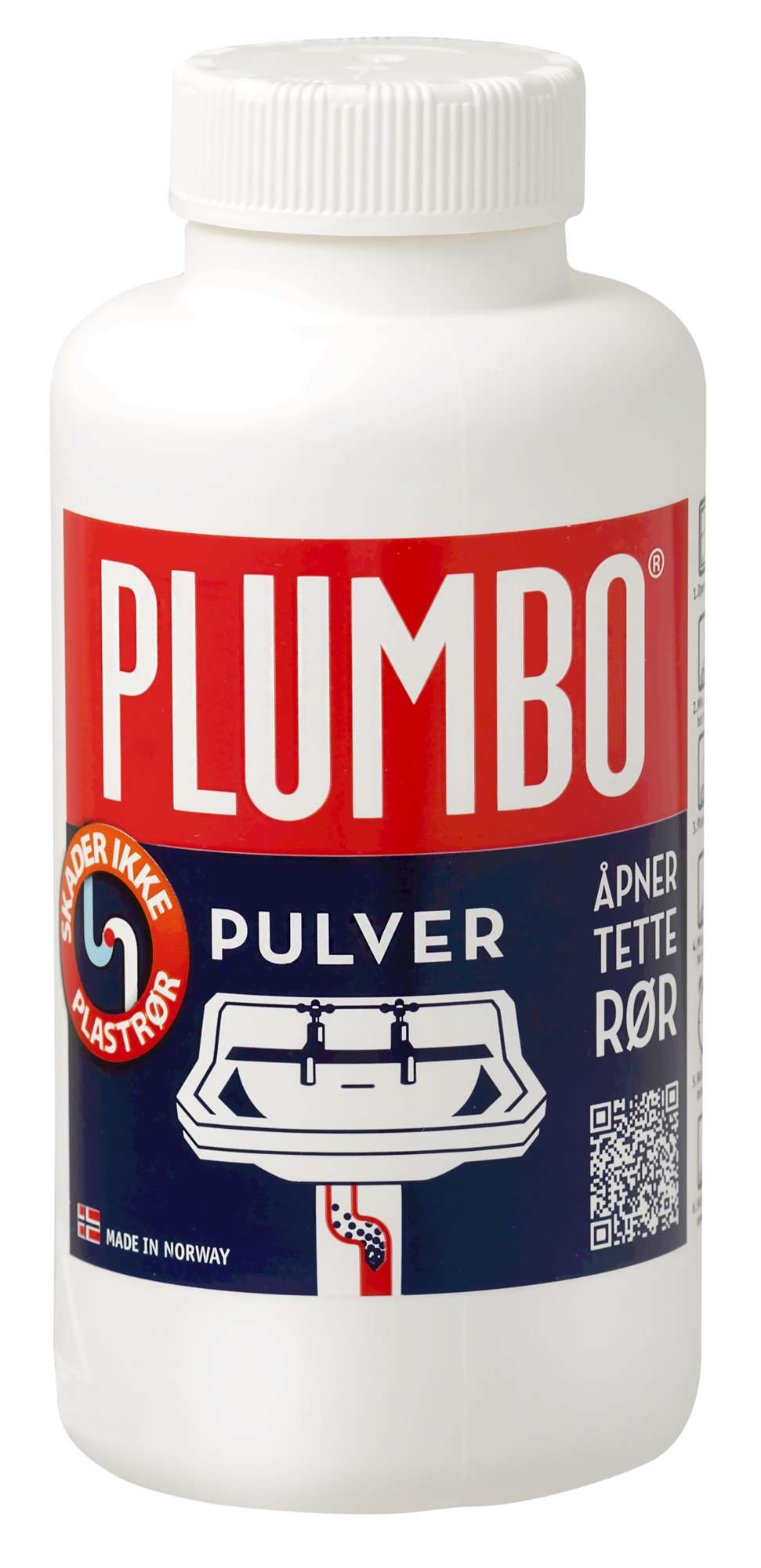 Avløpsåpner pulver 600g