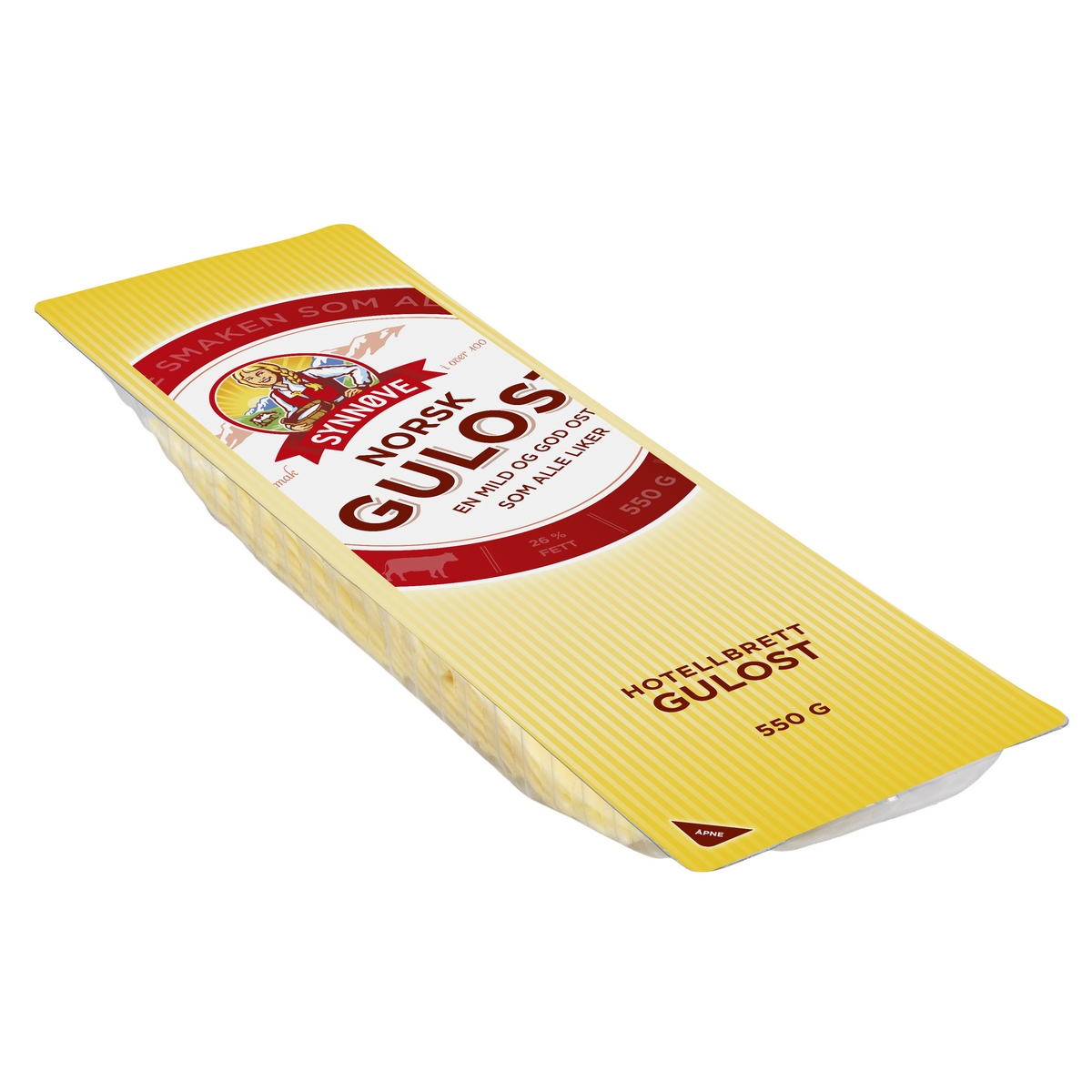Synnøve hotellbrett gulost 550g
