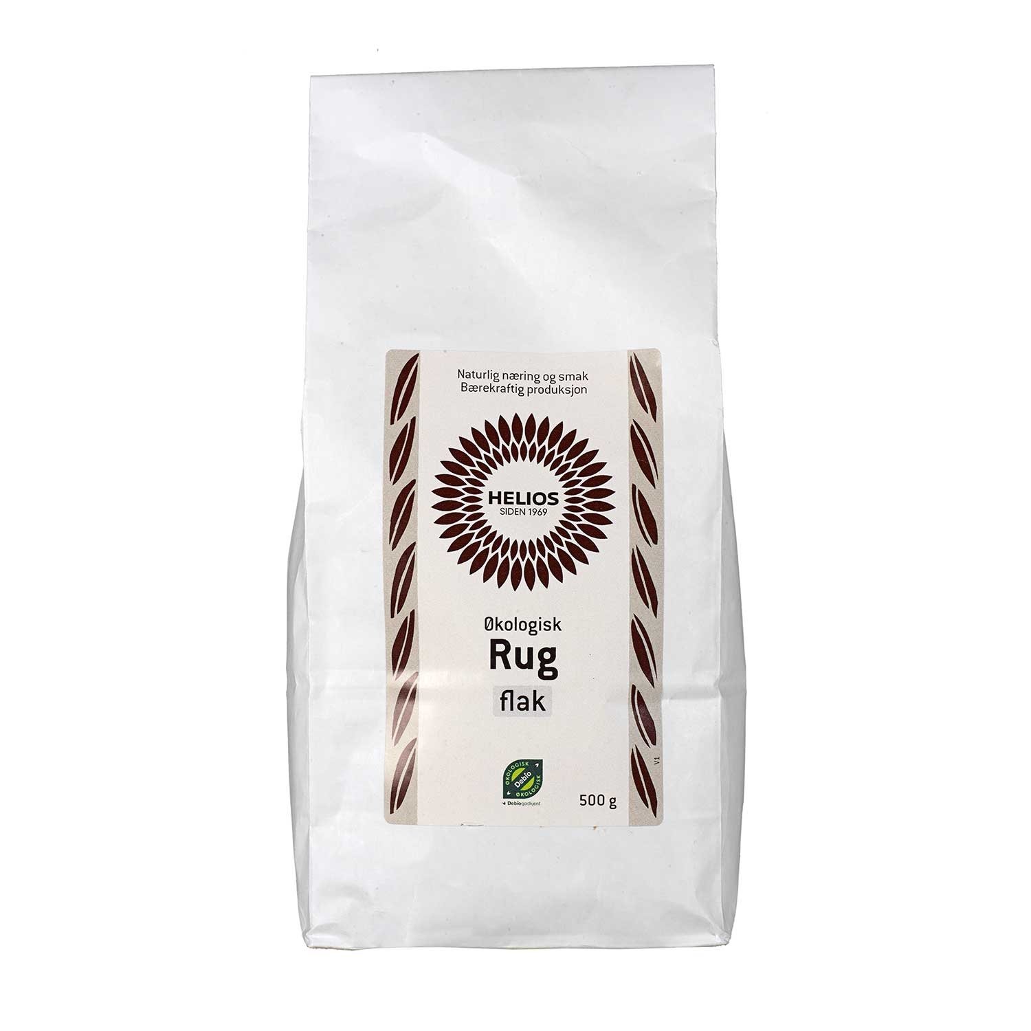 Rugflag økol. 500g