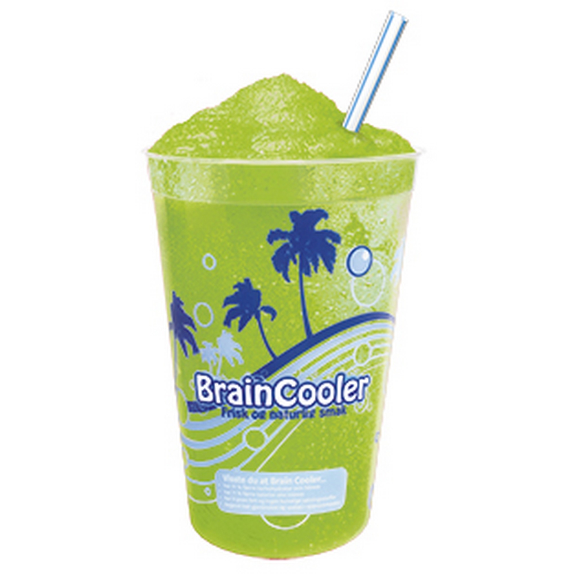 Braincooler slush grønt eple 1l