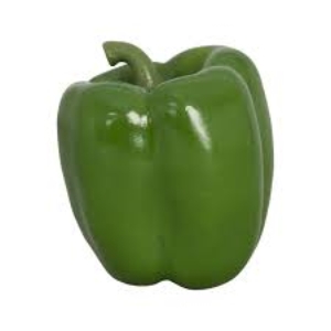 Paprika grønn u/film kg