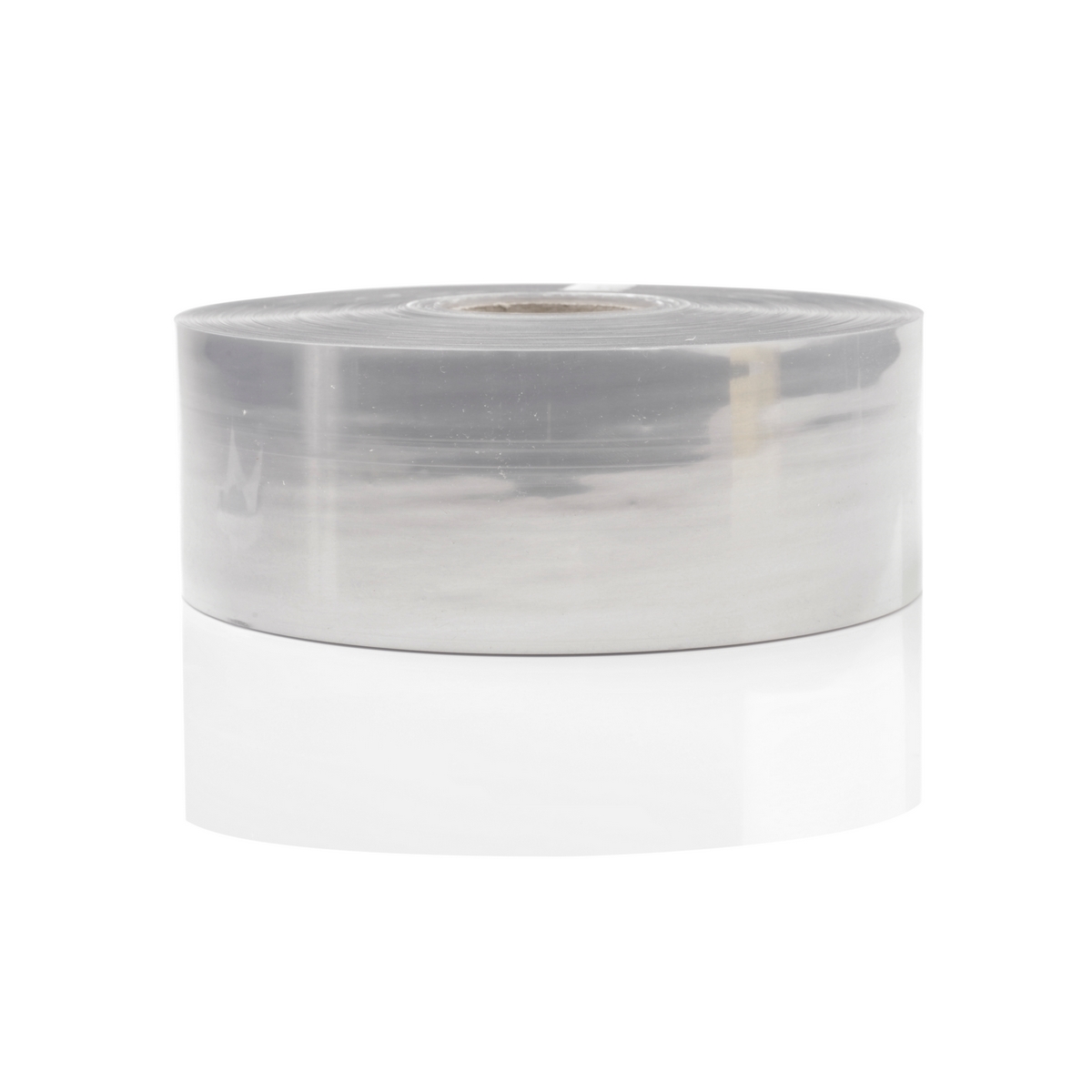 Klar plaststrimmel på rull 60mm stk